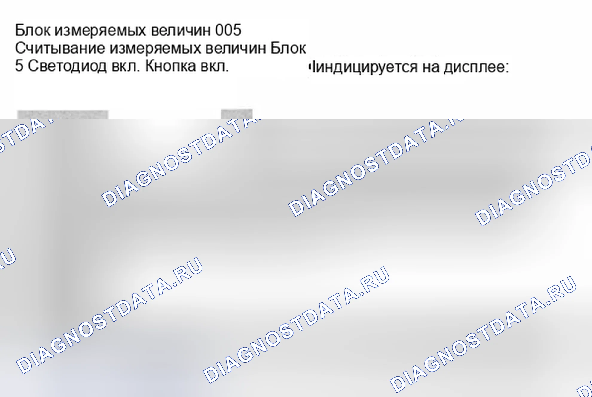Рис. 397: Блок измеряемых величин 005. Audi S8 D2 рестайлинг 2