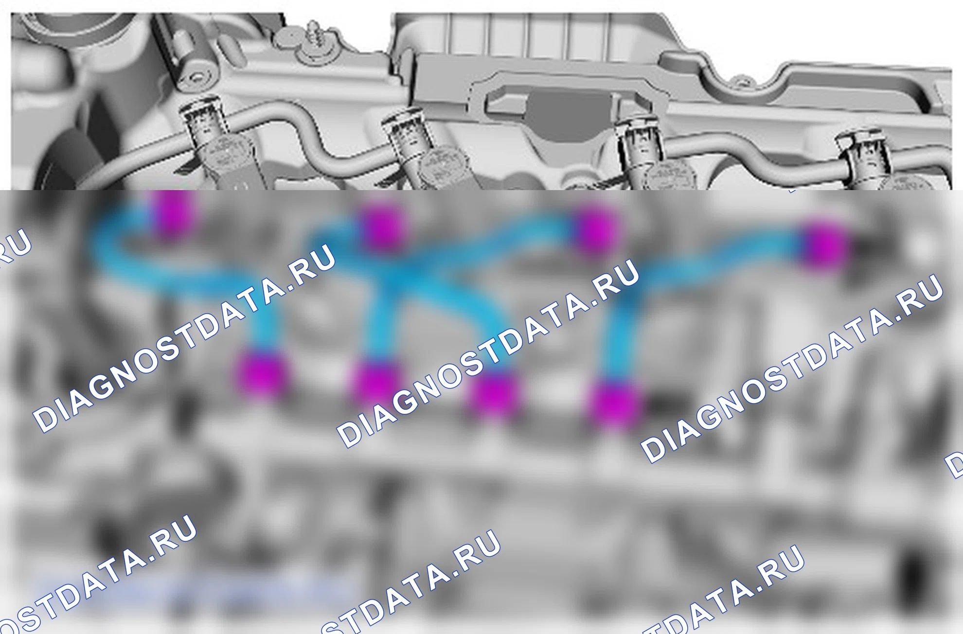 Как установить присоединяемые детали двигателя. Ford Transit VIII