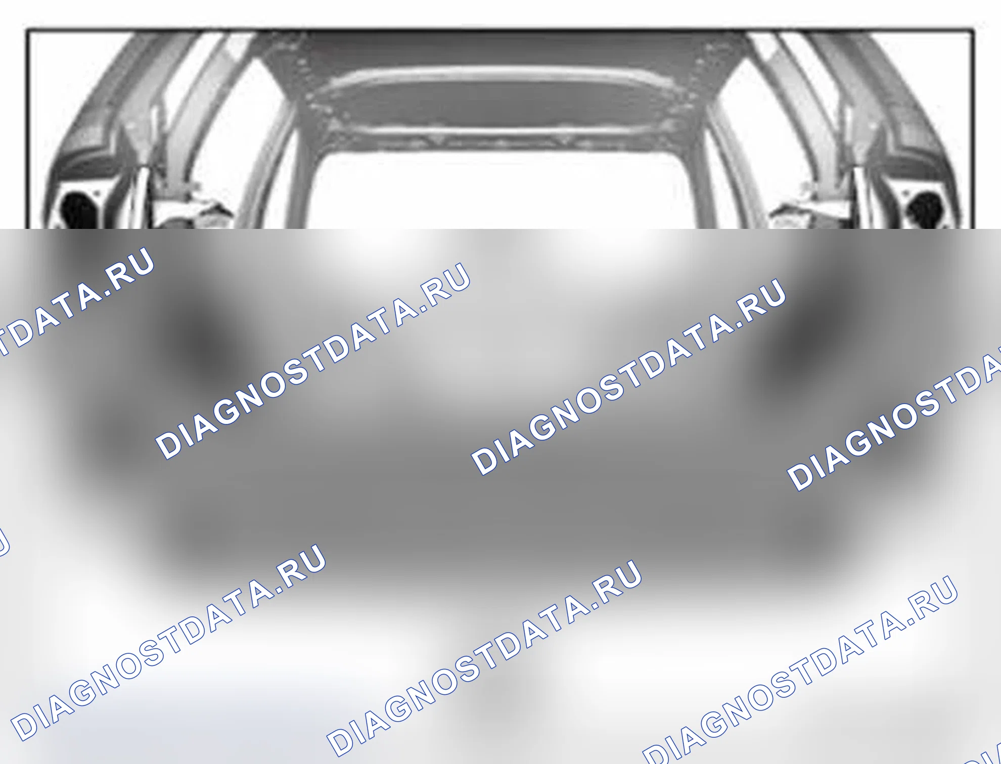 Рис. 276: Установка задней панели. BMW X5 M E70