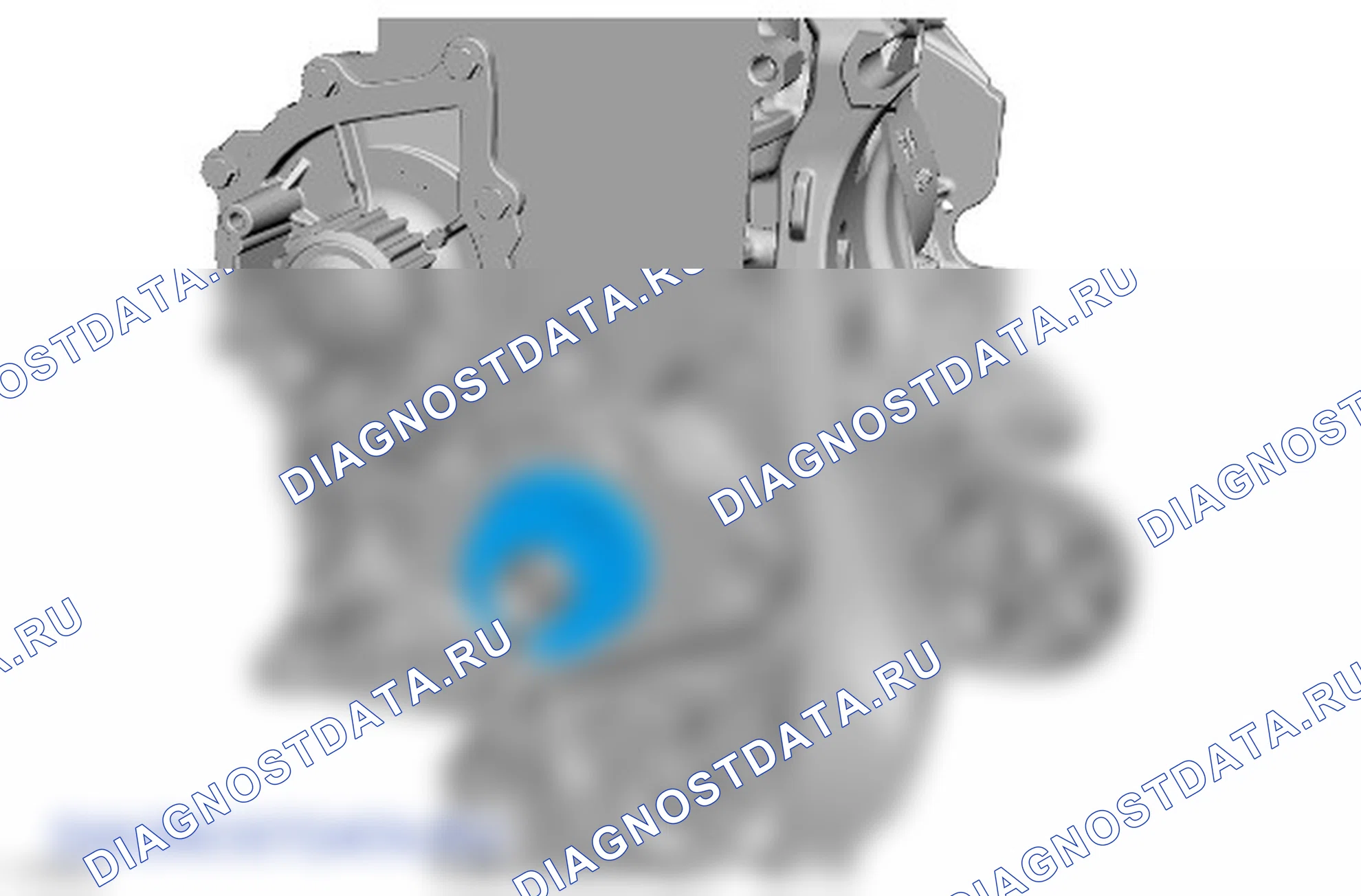 Разборка двигателя. Ford Kuga II