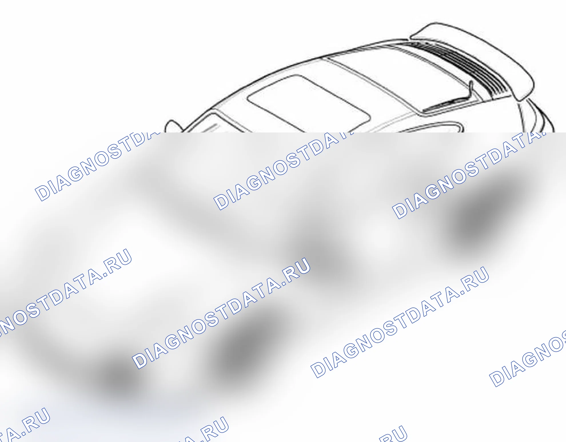 Рис. 36: Снятие и установка блока управления системой сигнализации. Porsche 911 Carrera 996 рестайлинг