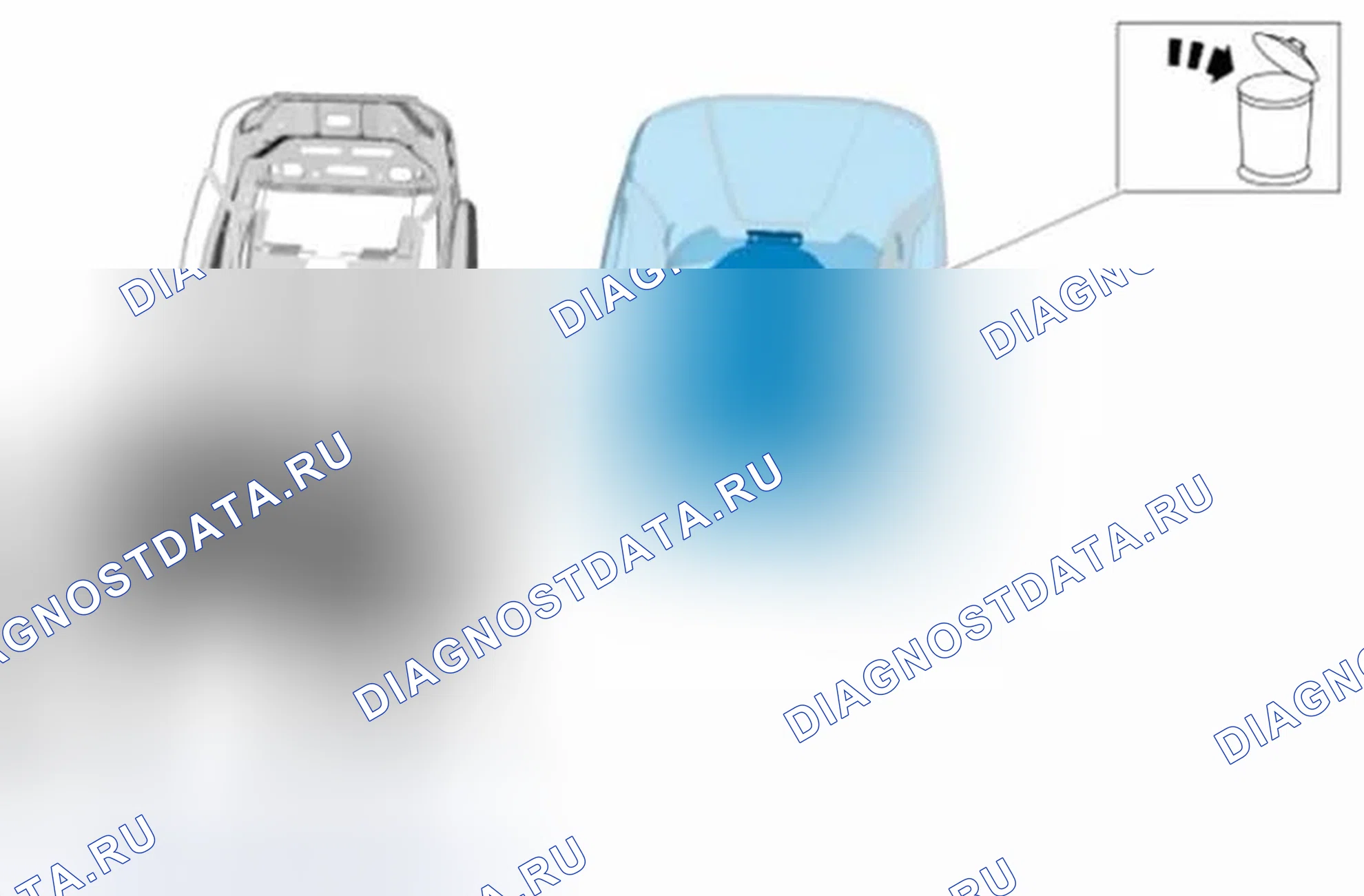 Рис. 46: Демонтаж. Ford C-MAX II