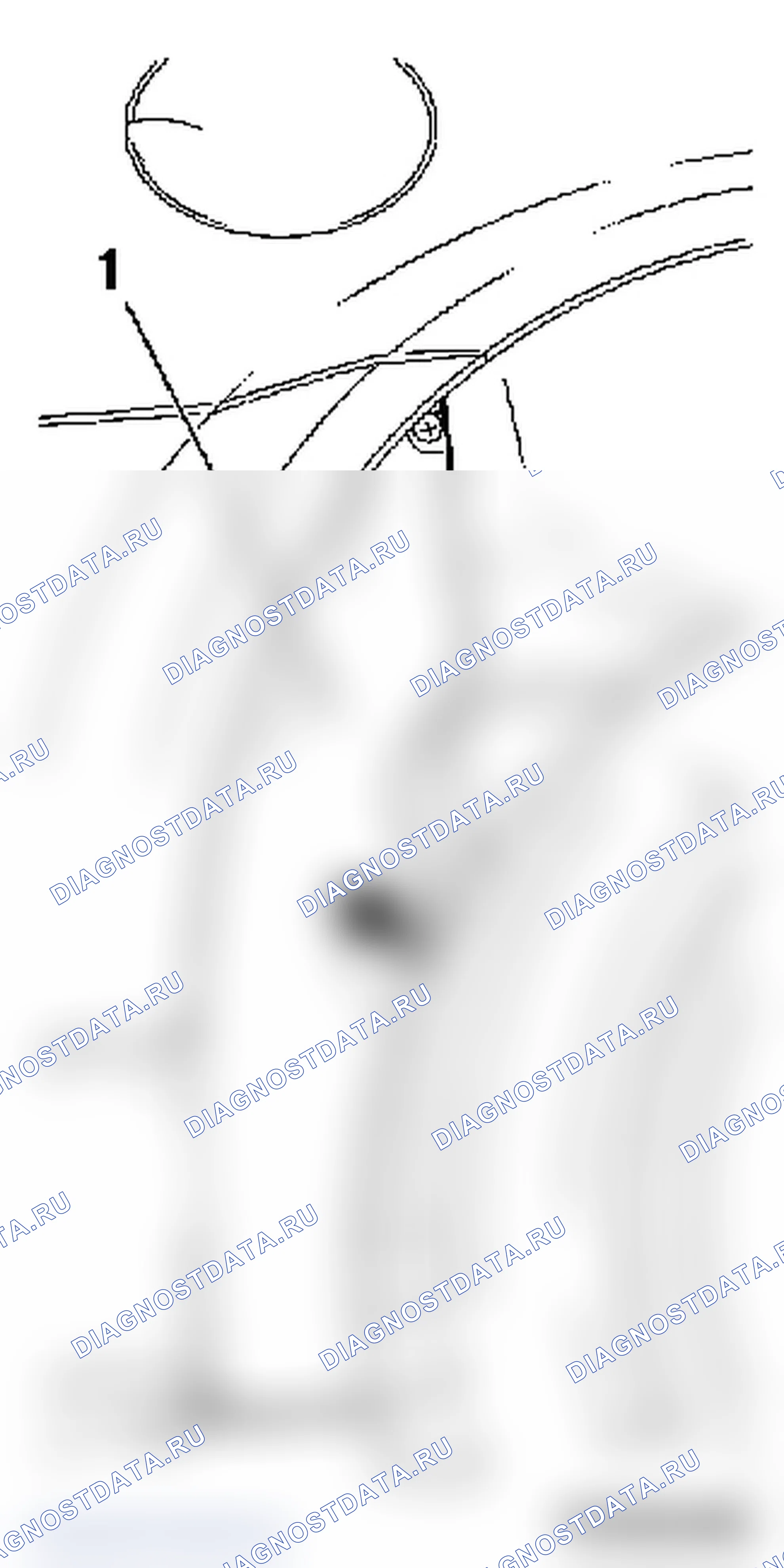 Демонтаж и монтаж заправочного топливопровода (F68, F69). Opel Vectra C