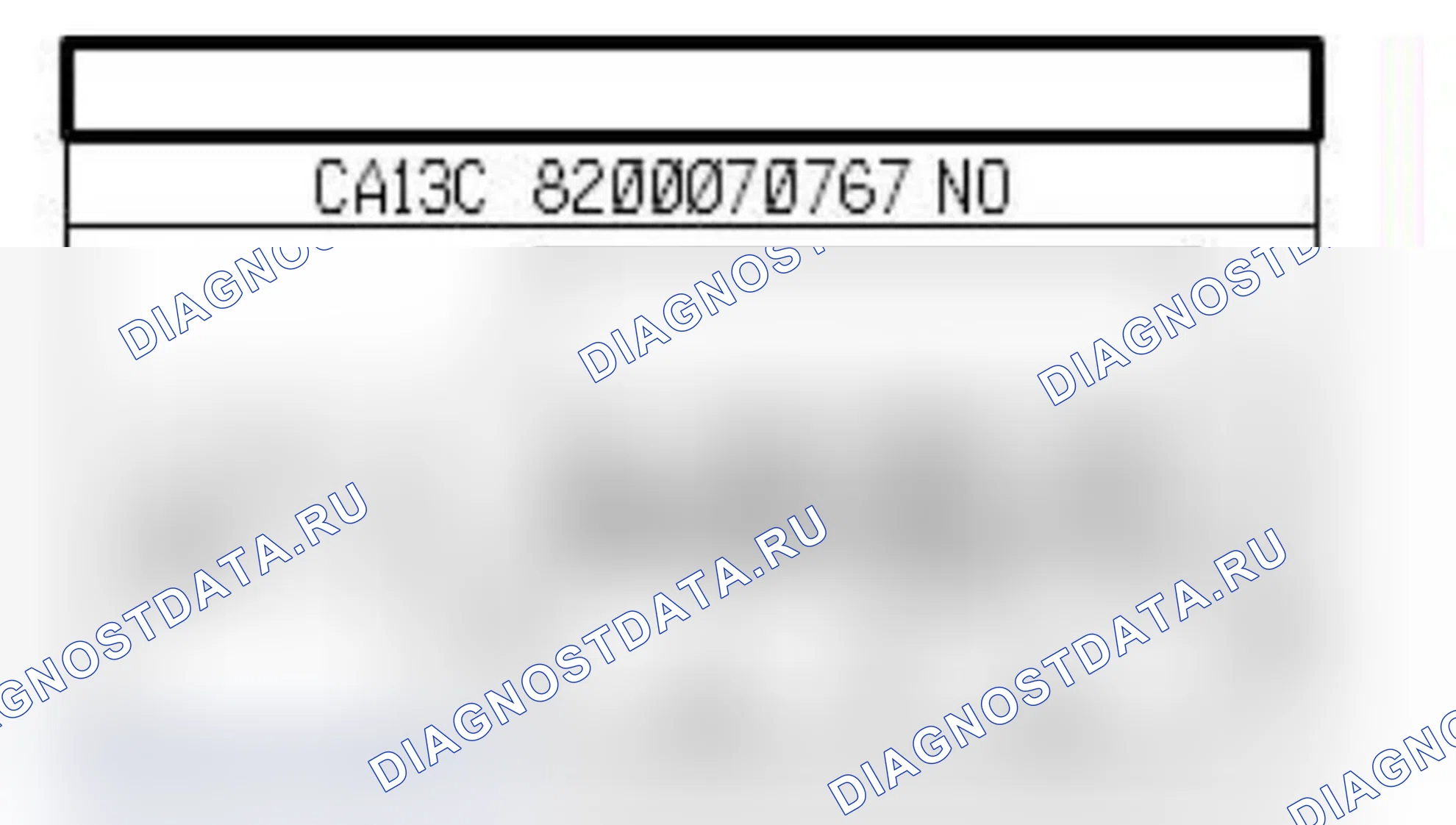 Распиновка разъёма 141 — Элприв. замка пасс. двери. Renault Fluence I