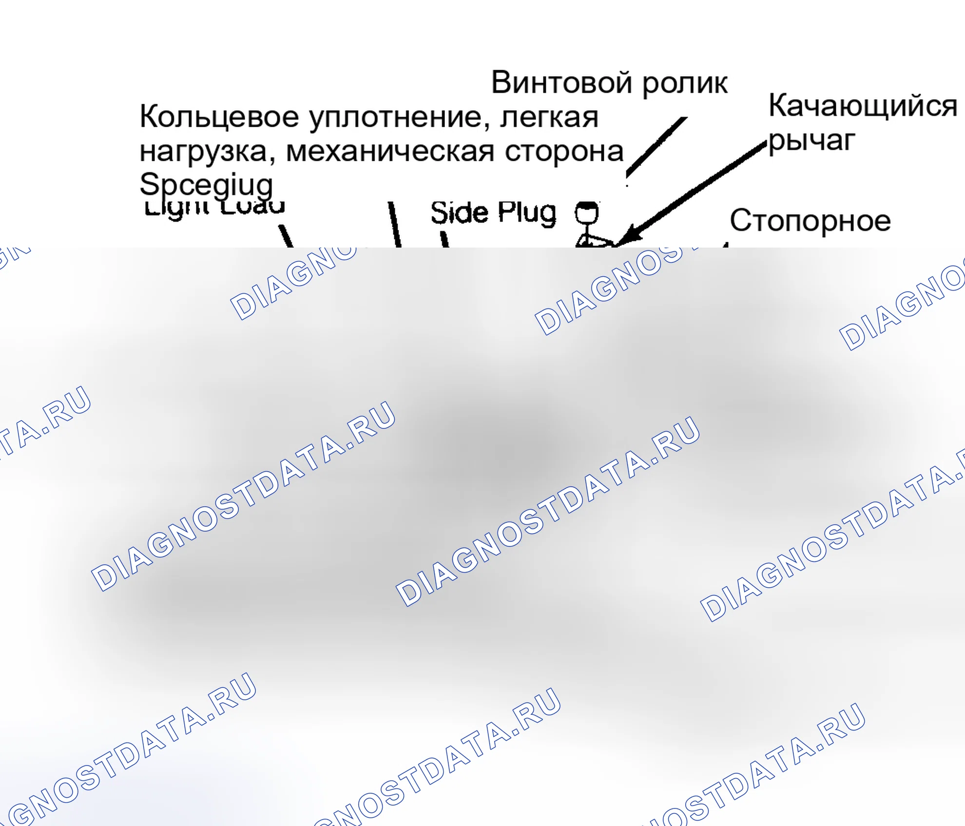 Рис. 47: Покомпонентный вид автоматической предварительной сборки. Chevrolet Suburban C10 