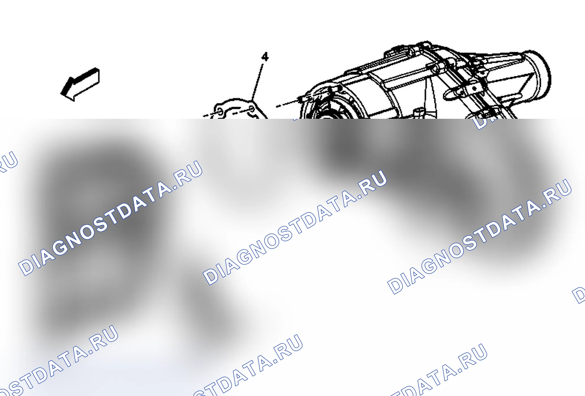 Рис. 183: Замена раздаточной коробки в сборе. Chevrolet Silverado 2500 HD 