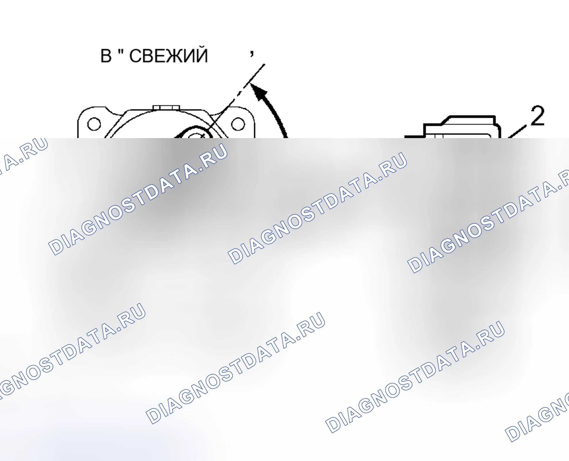 Рис. 59: ПРОВЕРКА РАБОТЫ СЕРВОМОТОРА ВОЗДУХОЗАБОРНИКА. Toyota Tundra I рестайлинг