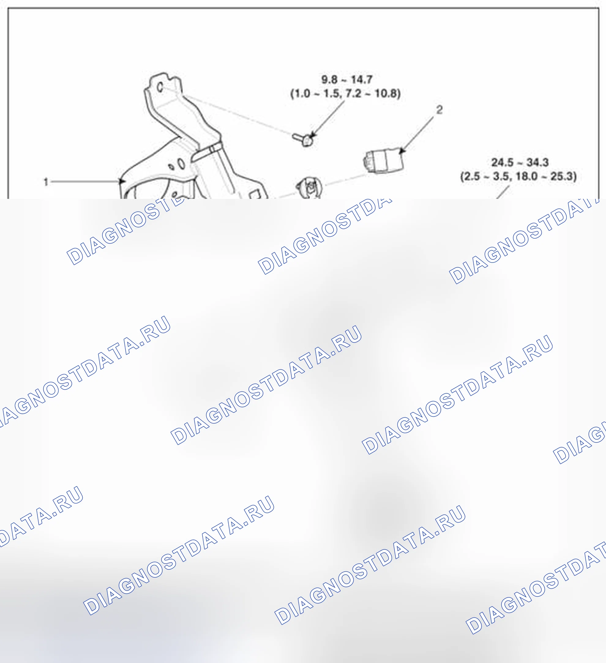Рис. 84: Компоненты. BMW 6 серия F06/F13/F12