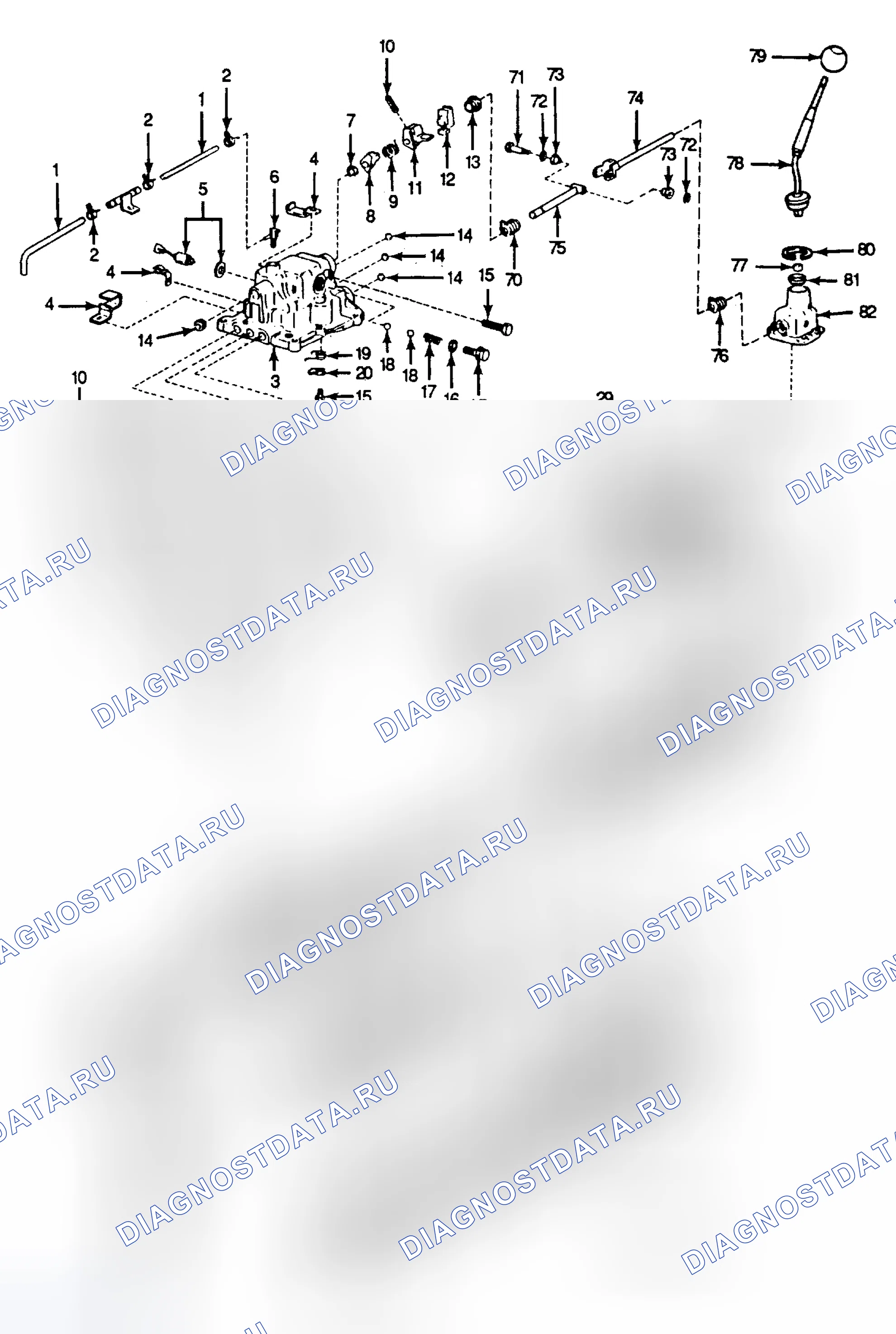 Рис. 4: ПОВТОРНАЯ СБОРКА КОРОБКИ ПЕРЕДАЧ. Daihatsu Rocky I