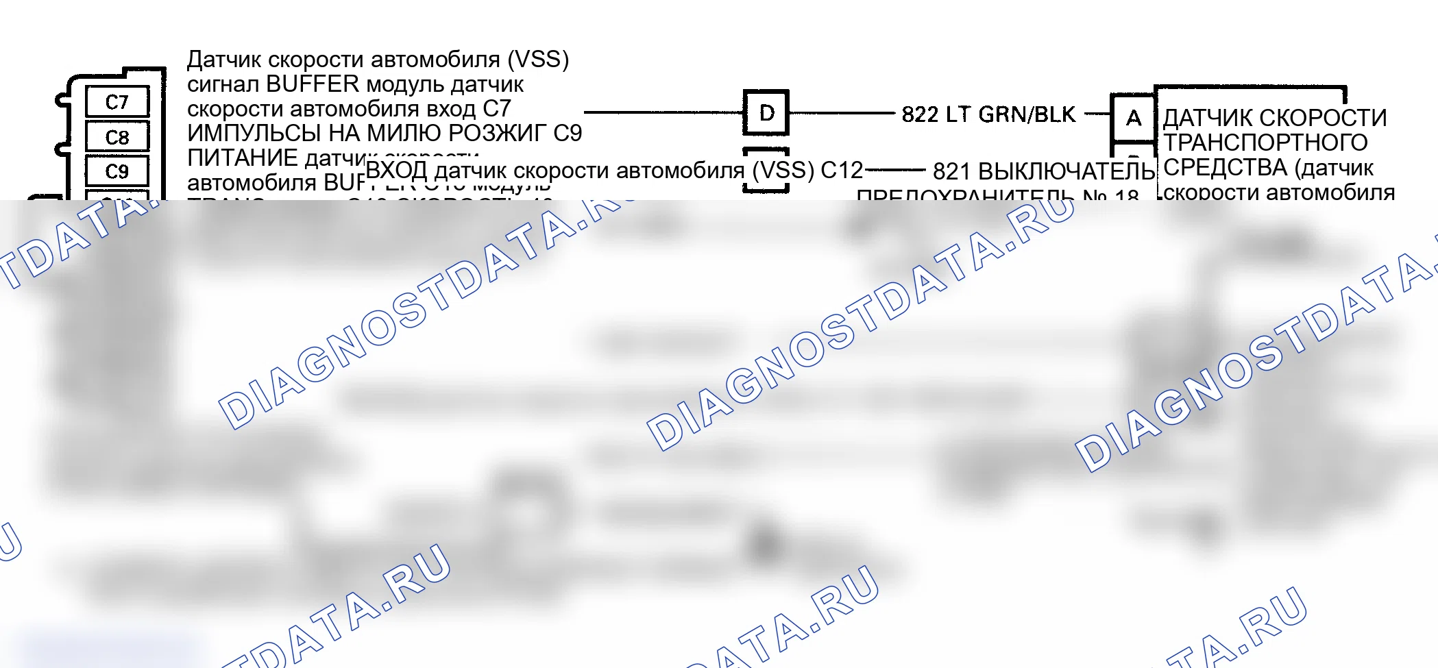 Рис. 279: Код 24, Принципиальная схема (серия S и T) Предоставлено General Motors Corp.. GMC Suburban I