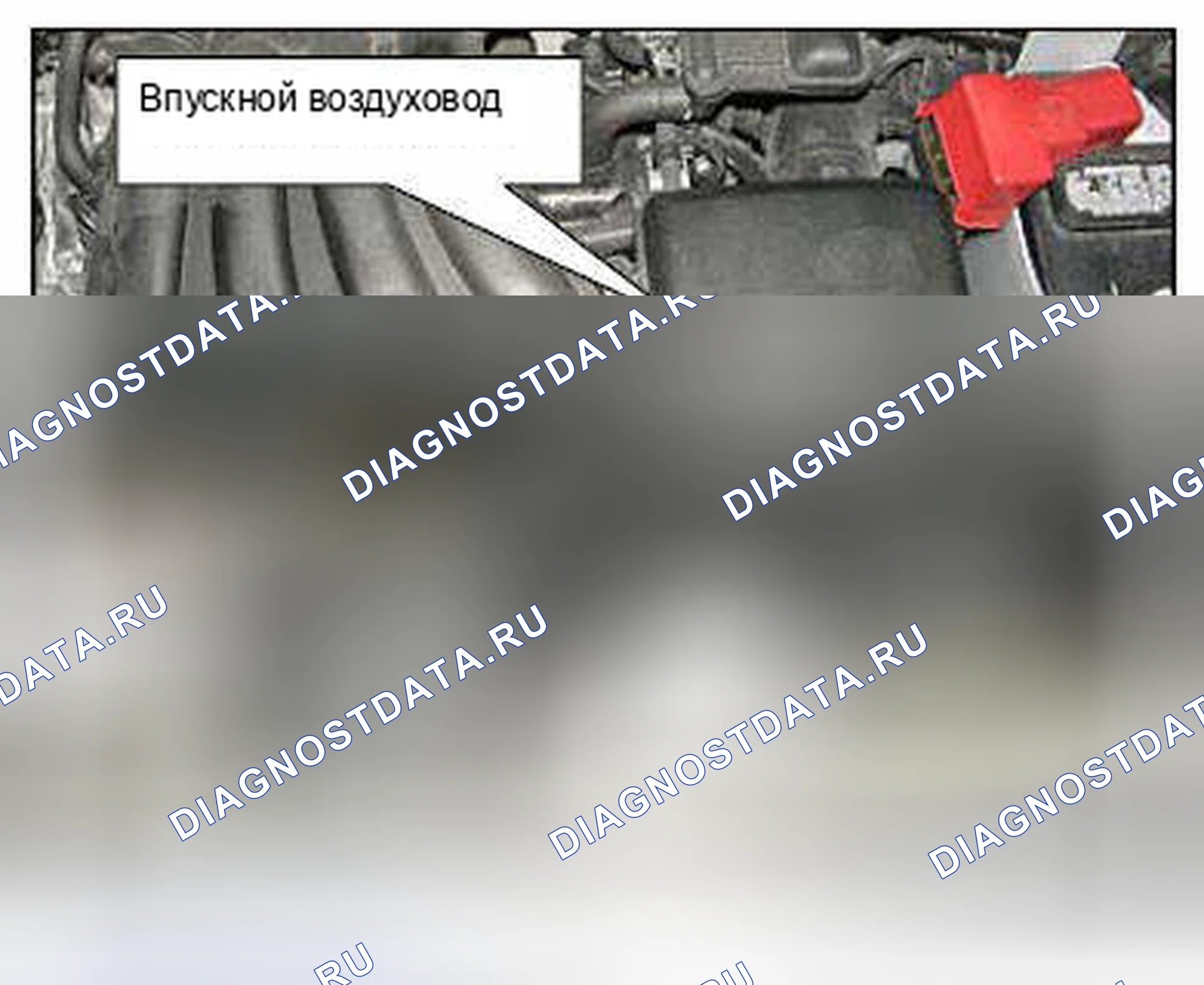 Рис. 171: Вид спереди правого разъема датчика подушки безопасности (A15). Toyota 4Runner IV рестайлинг