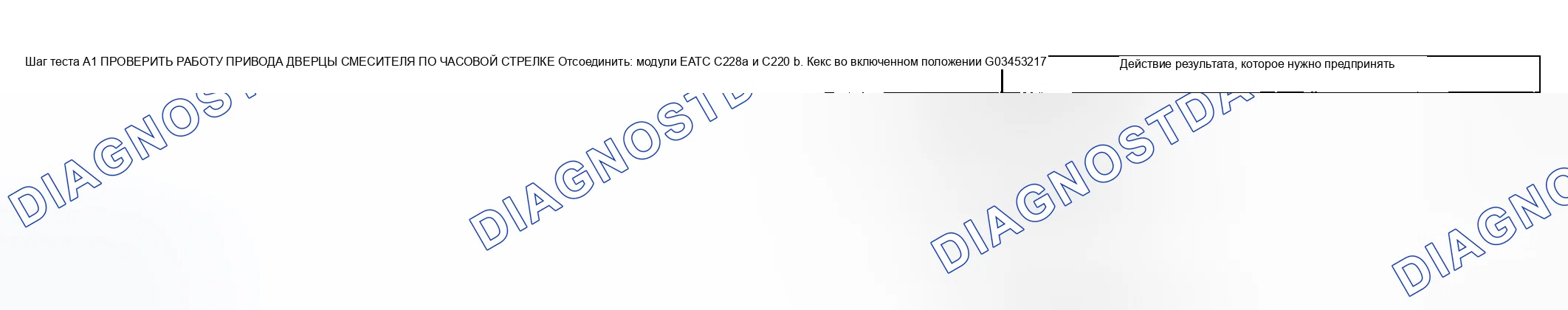 Рис. 602: ТОЧЕЧНОЕ ИСПЫТАНИЕ A: расшифровка кода ошибки B1249 - СБОЙ ИЛИ КОРОТКОЕ ЗАМЫКАНИЕ ДВЕРЦЫ СМЕСИТЕЛЯ. Ford Pickup F250 Super Duty I