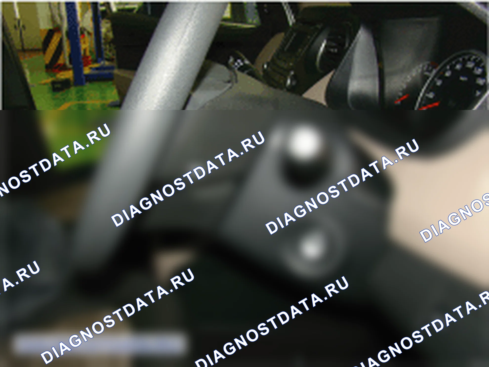 Снятие модуля подушки безопасности водителя (DAB) и контактное кольцо руля. Hyundai GRAND i10/Xcent BA