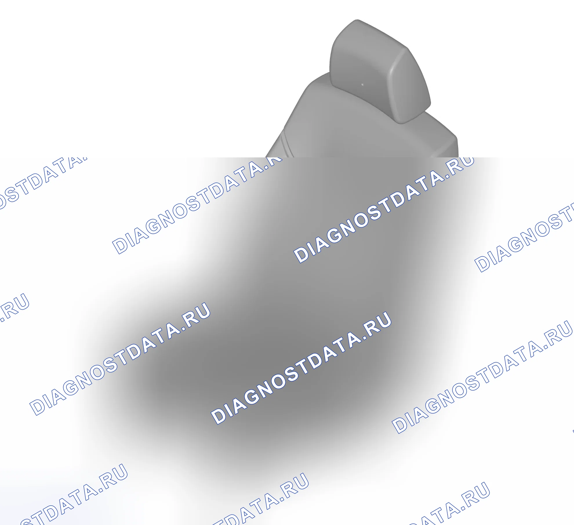 Схема расположения сиденья водителя — Great Wall Wingle-5. Great-Wall Wingle 5 I
