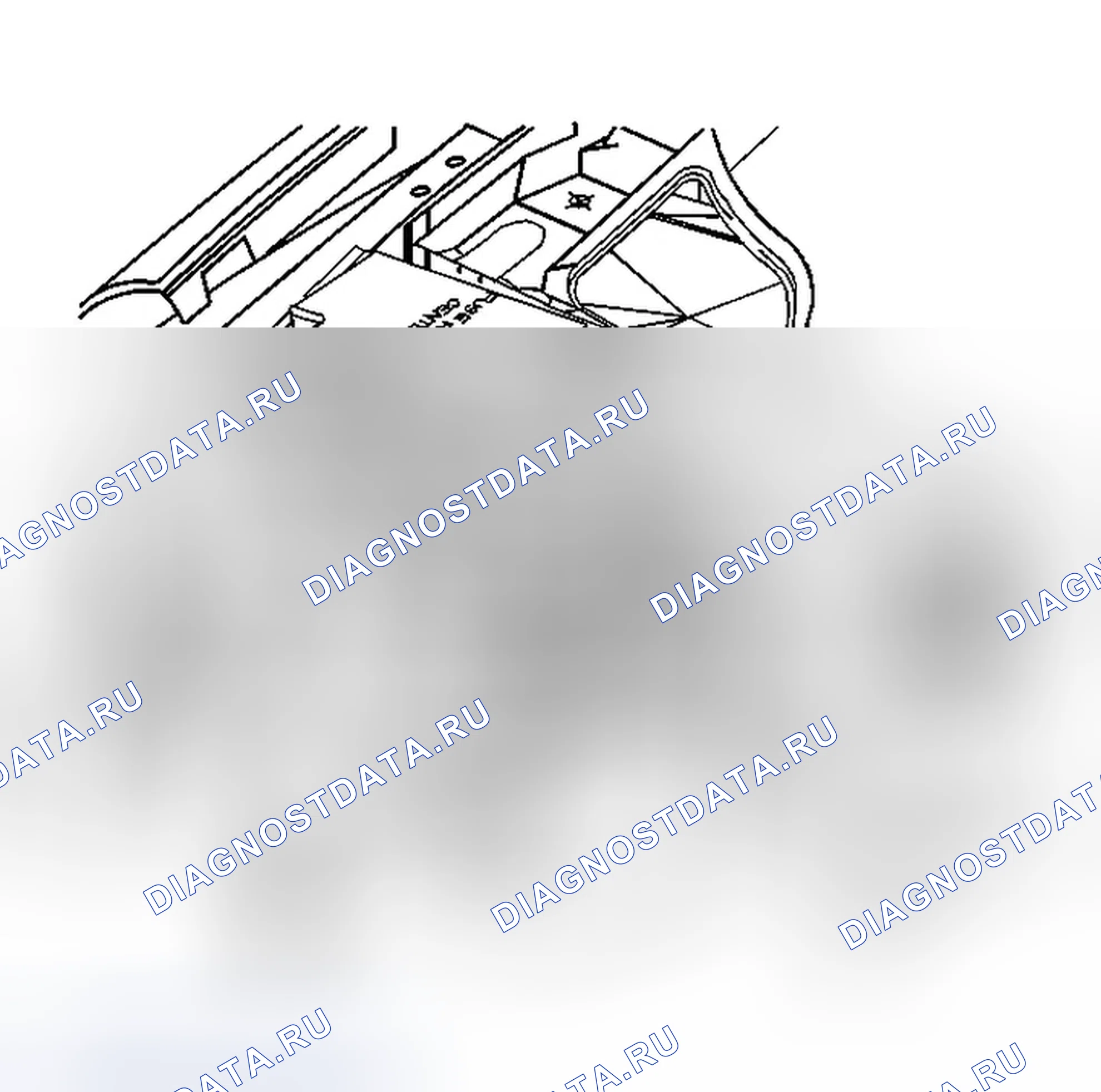 Рис. 122: Порядок демонтажа. Buick Rendezvous I