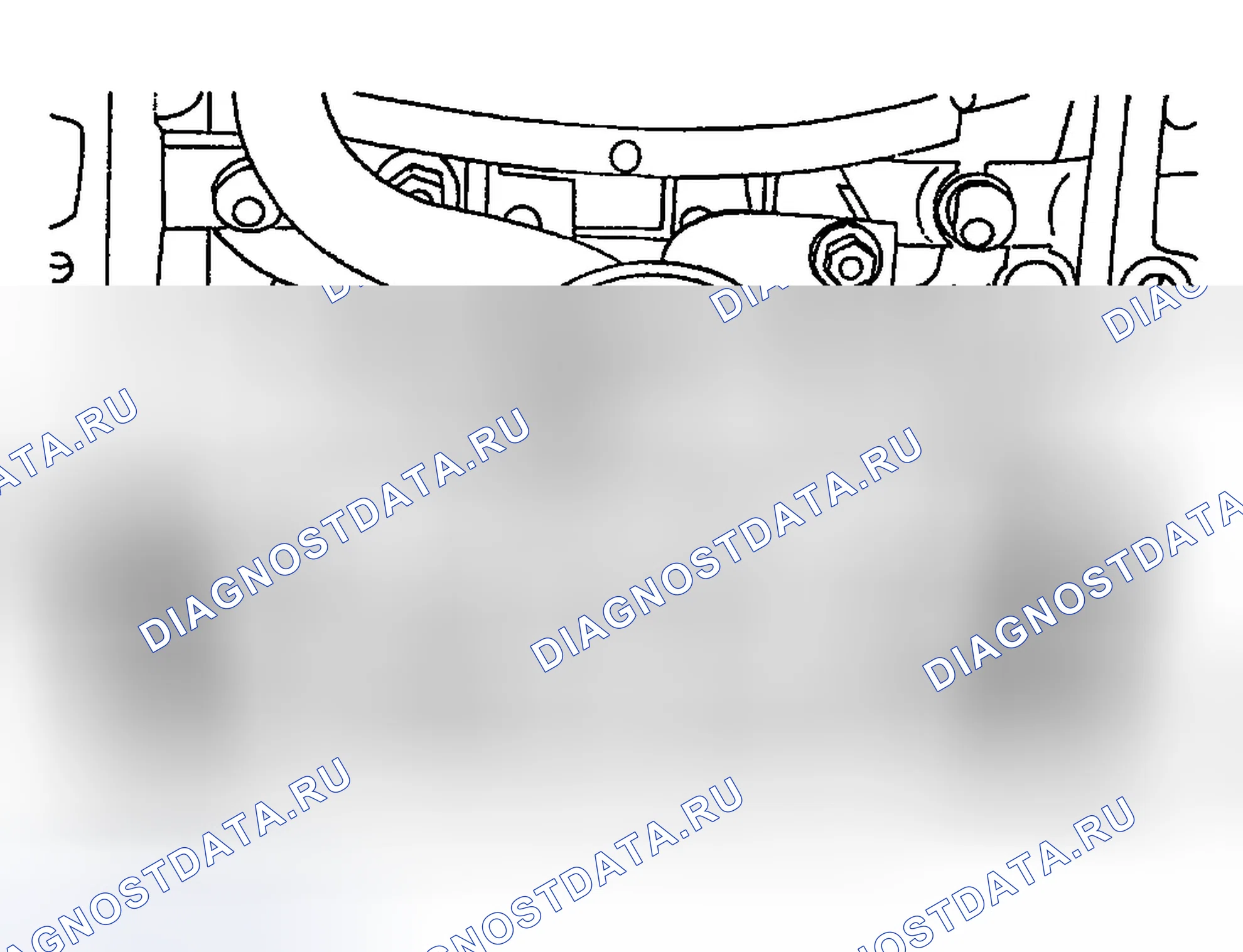 Рис. 717: Элемент 61: Примечание по сборке масляного поддона. Ford Explorer III