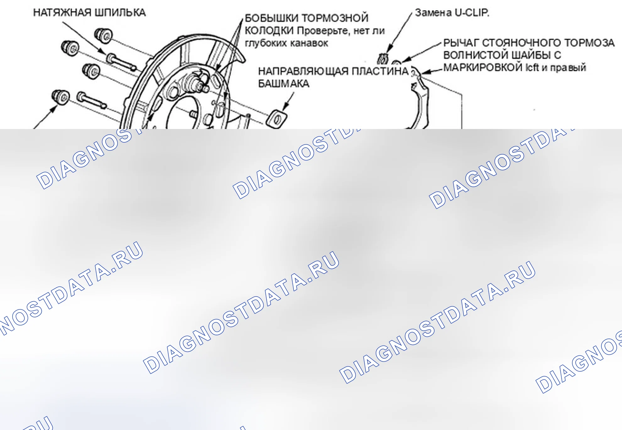Рис. 72: Разнесенный вид. Honda Ridgeline I рестайлинг