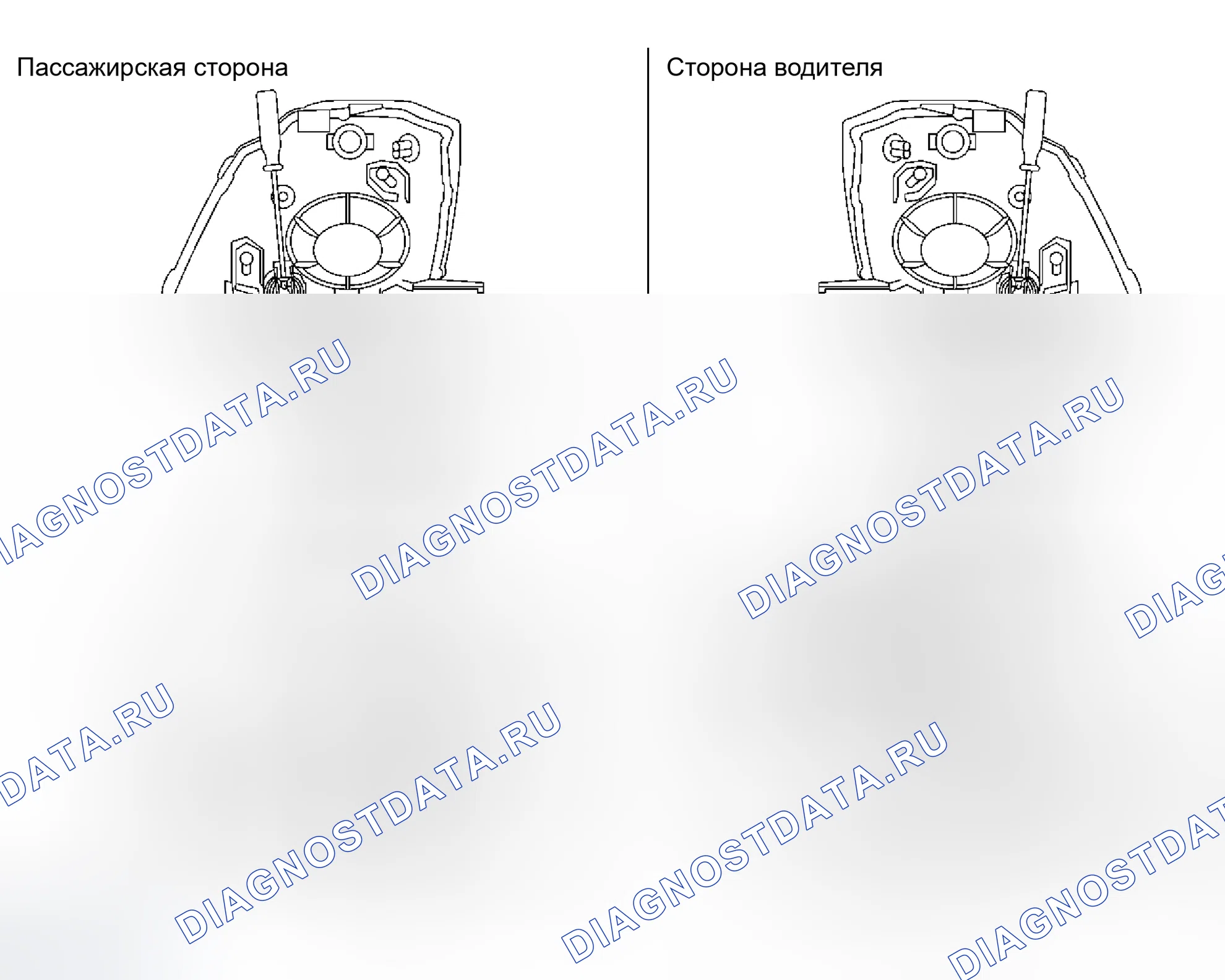 Рис. 148: Регулировка прицеливания. Nissan 350Z I