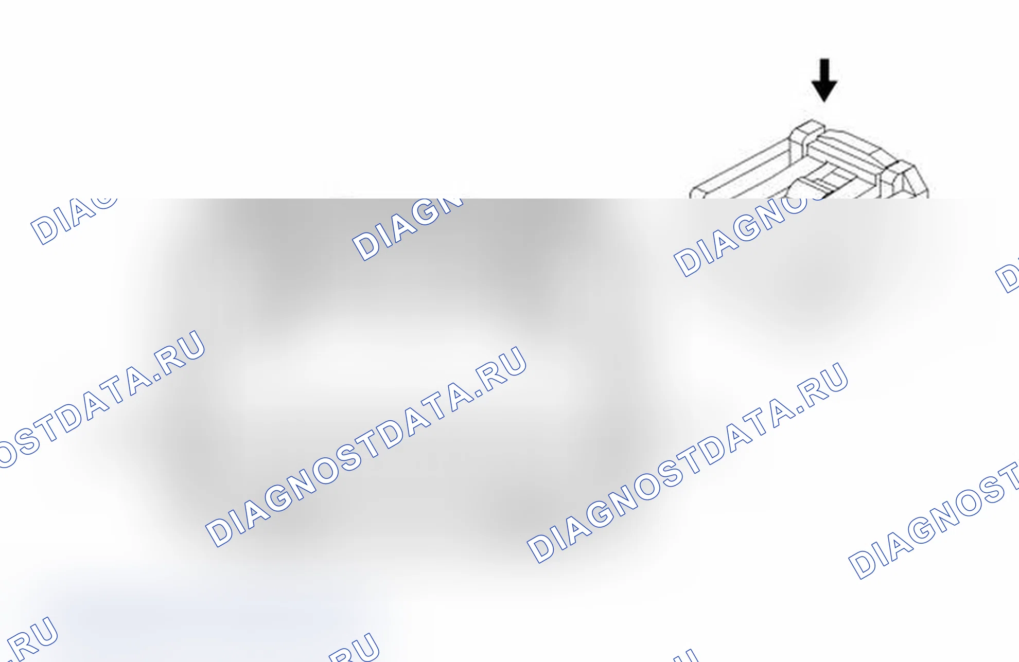 Рис. 270: Коммутатор информационного центра водителя (DIC) (UH9). Chevrolet Traverse I