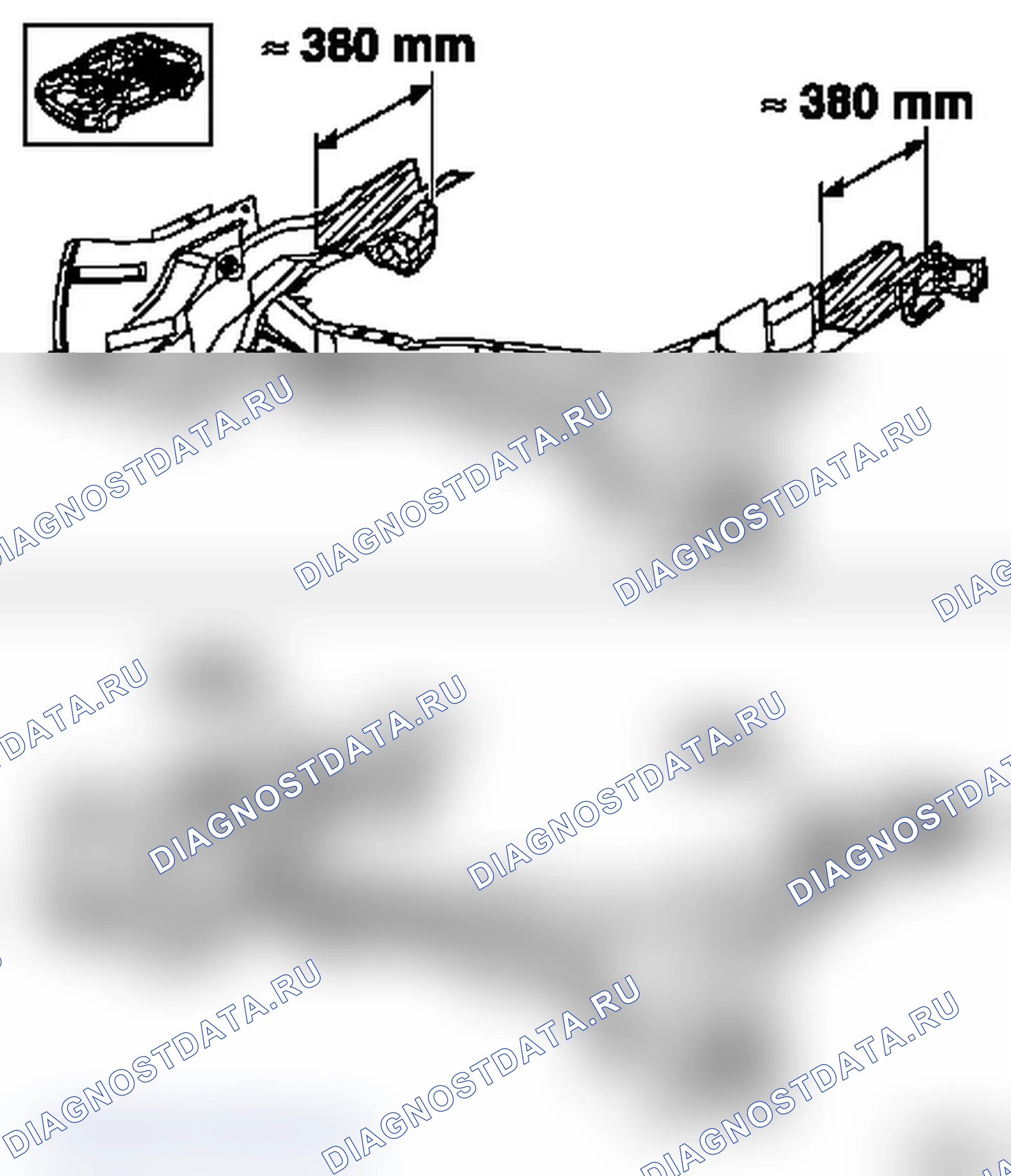 Замена задней рамы (модели F08, F48). Opel Astra G