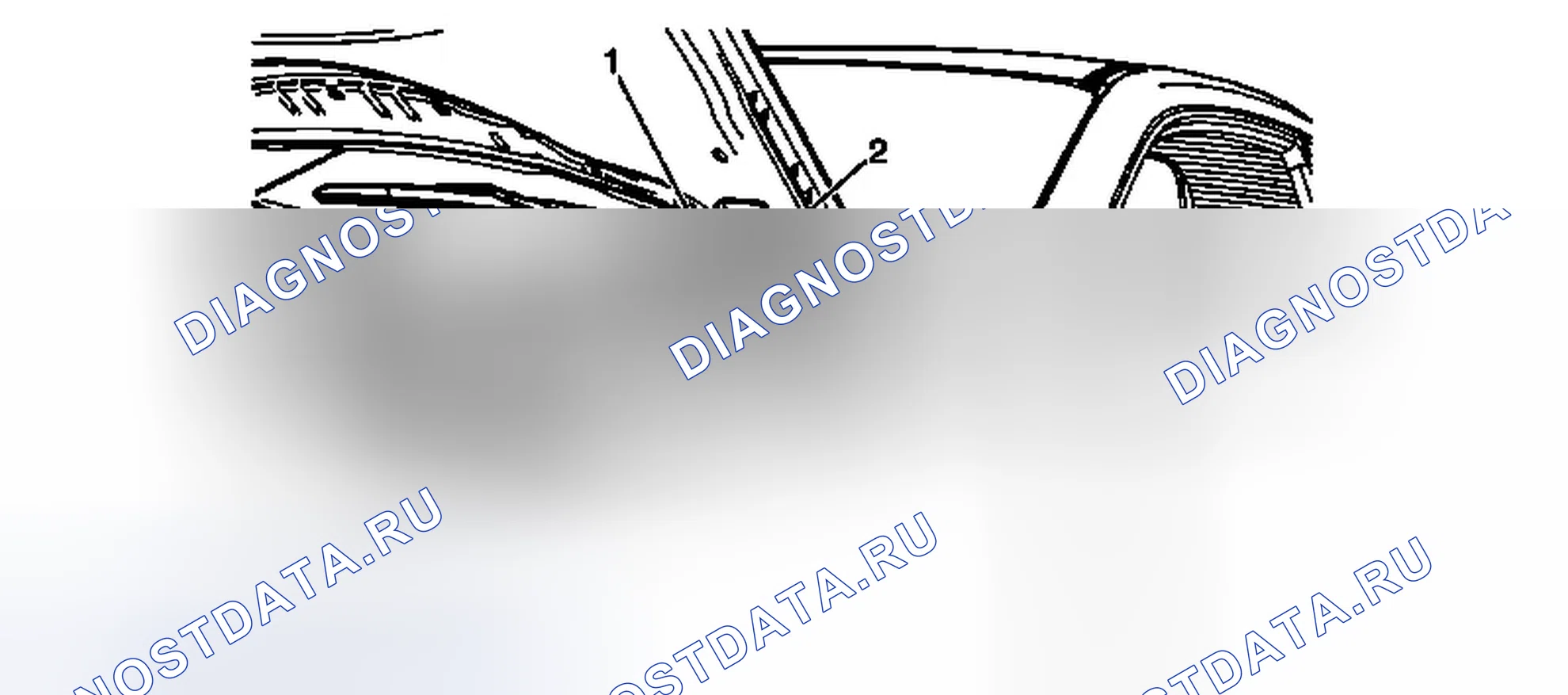 Рис. 10: Замена рычага стеклоочистителя. Chevrolet Camaro V