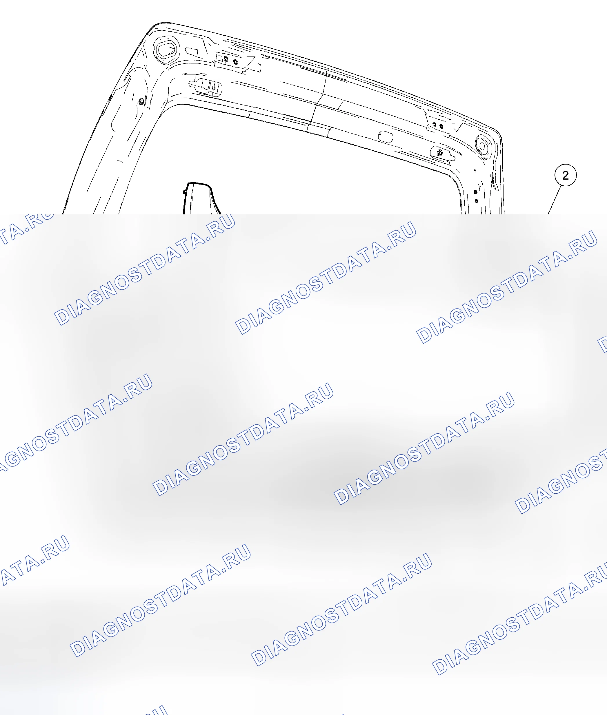 Рис. 6: обивка затвора. Hyundai Matrix I