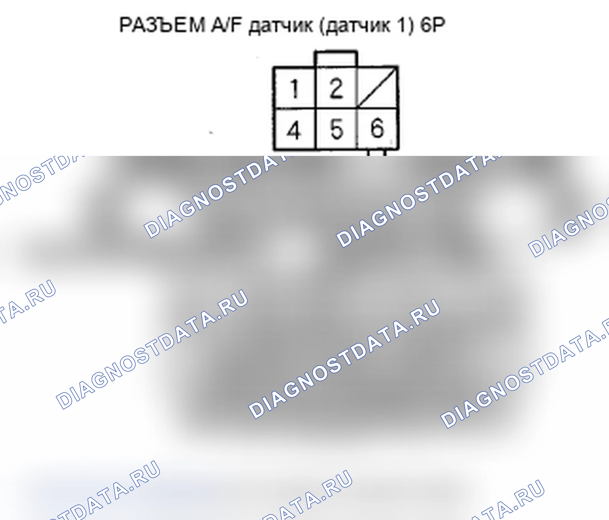 Рис. 120: P2243 расшифровка кода ошибки: Высокое напряжение цепи VCENT заднего датчика A/F (блок 1, датчик 1); расшифровка кода ошибки P2247: Передний A/F Senso. Acura MDX II рестайлинг