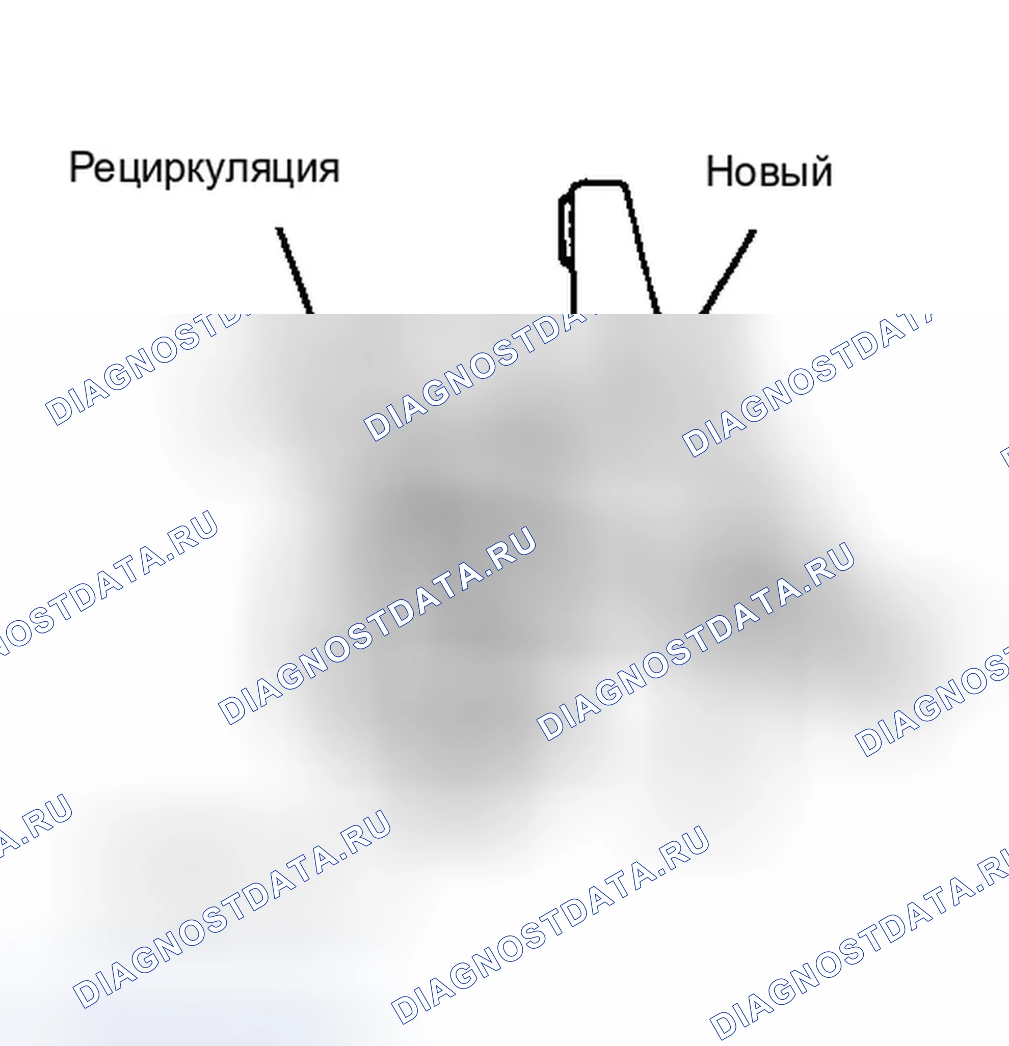 Рис. 6: КАБЕЛЬ УПРАВЛЕНИЯ ИСТОЧНИКОМ ВОЗДУХА. Isuzu Amigo II