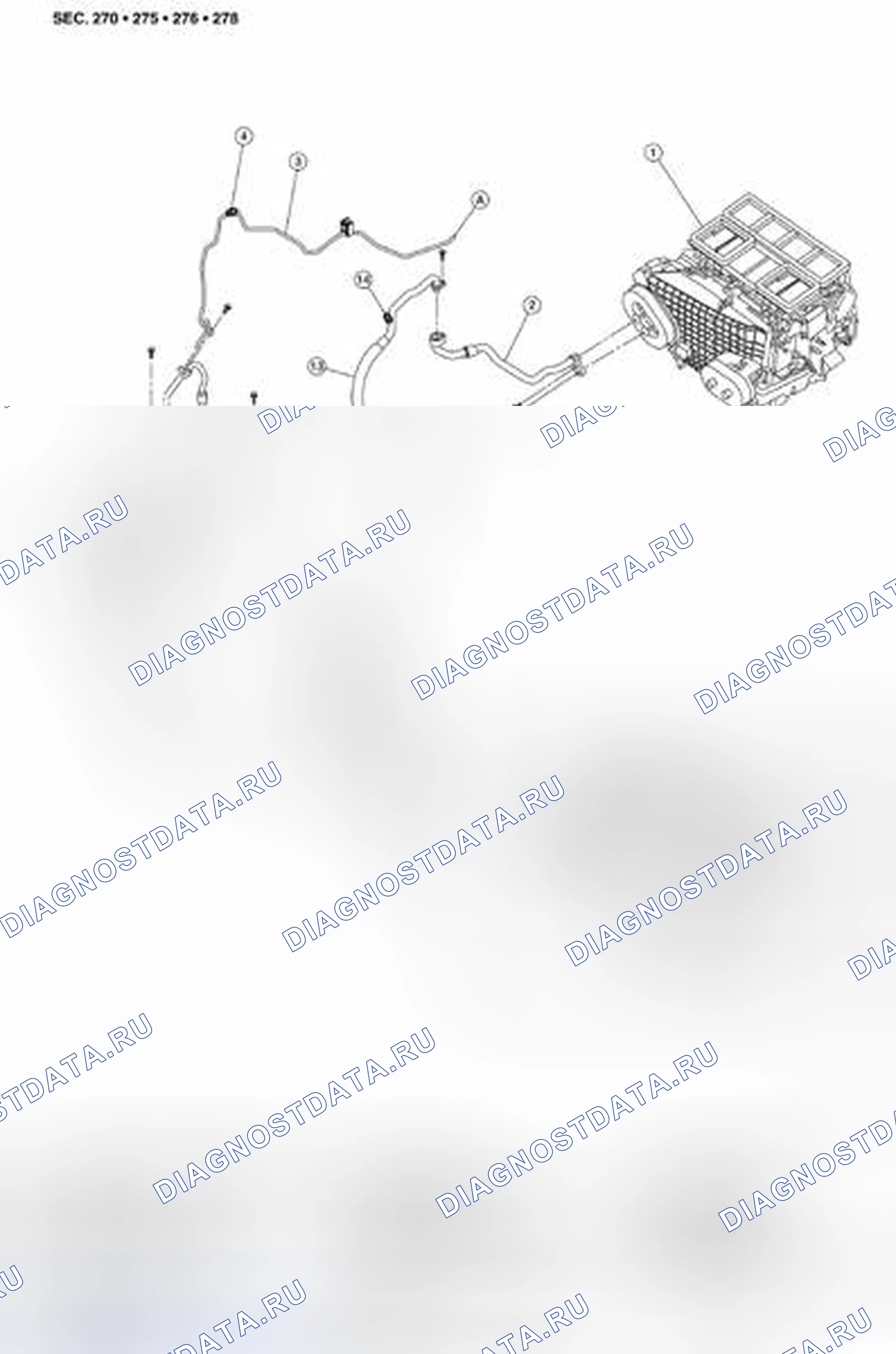 Рис. 142: Расположение компонентов. Nissan Altima L33