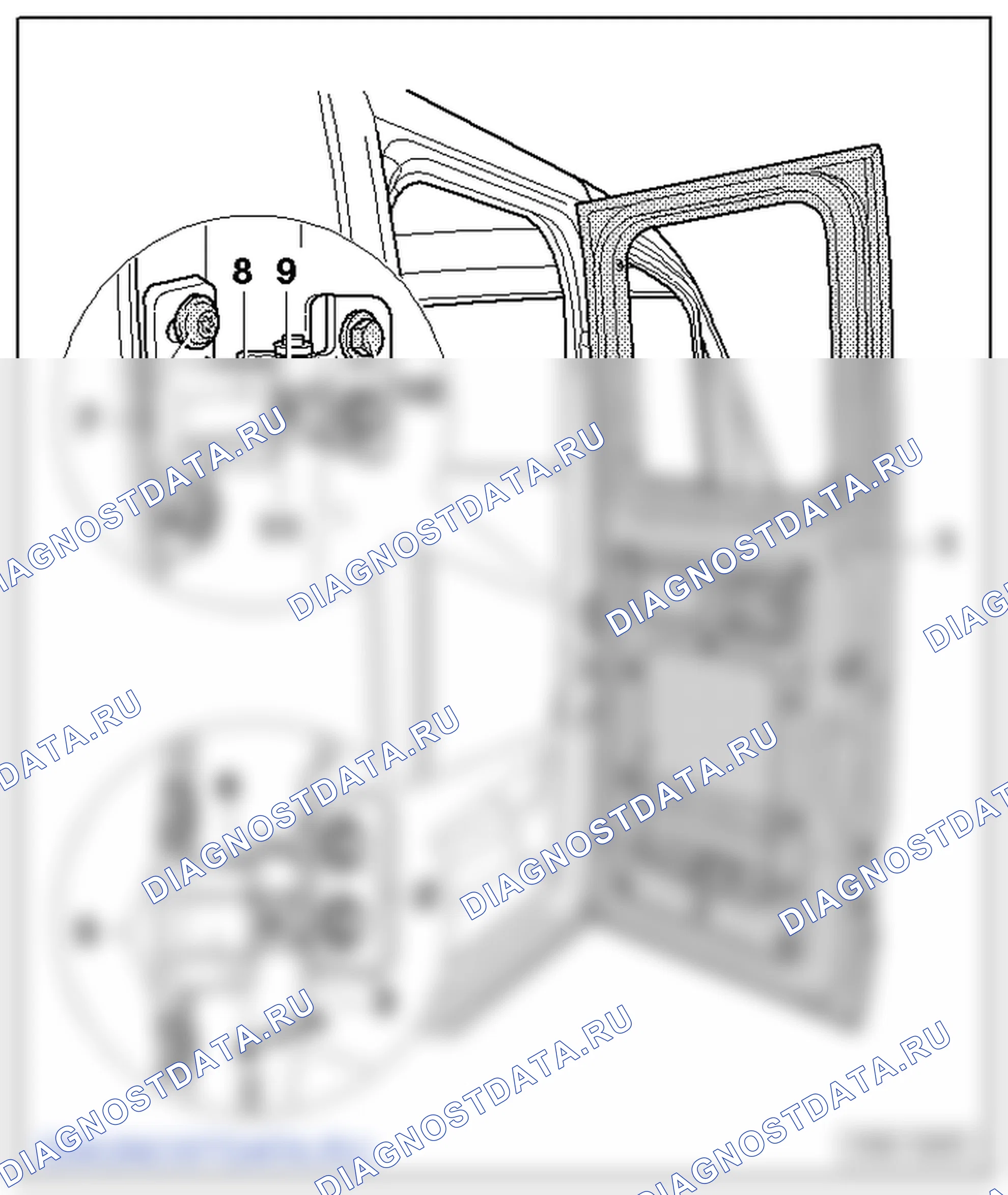 Дверь кабины. Volkswagen Crafter I