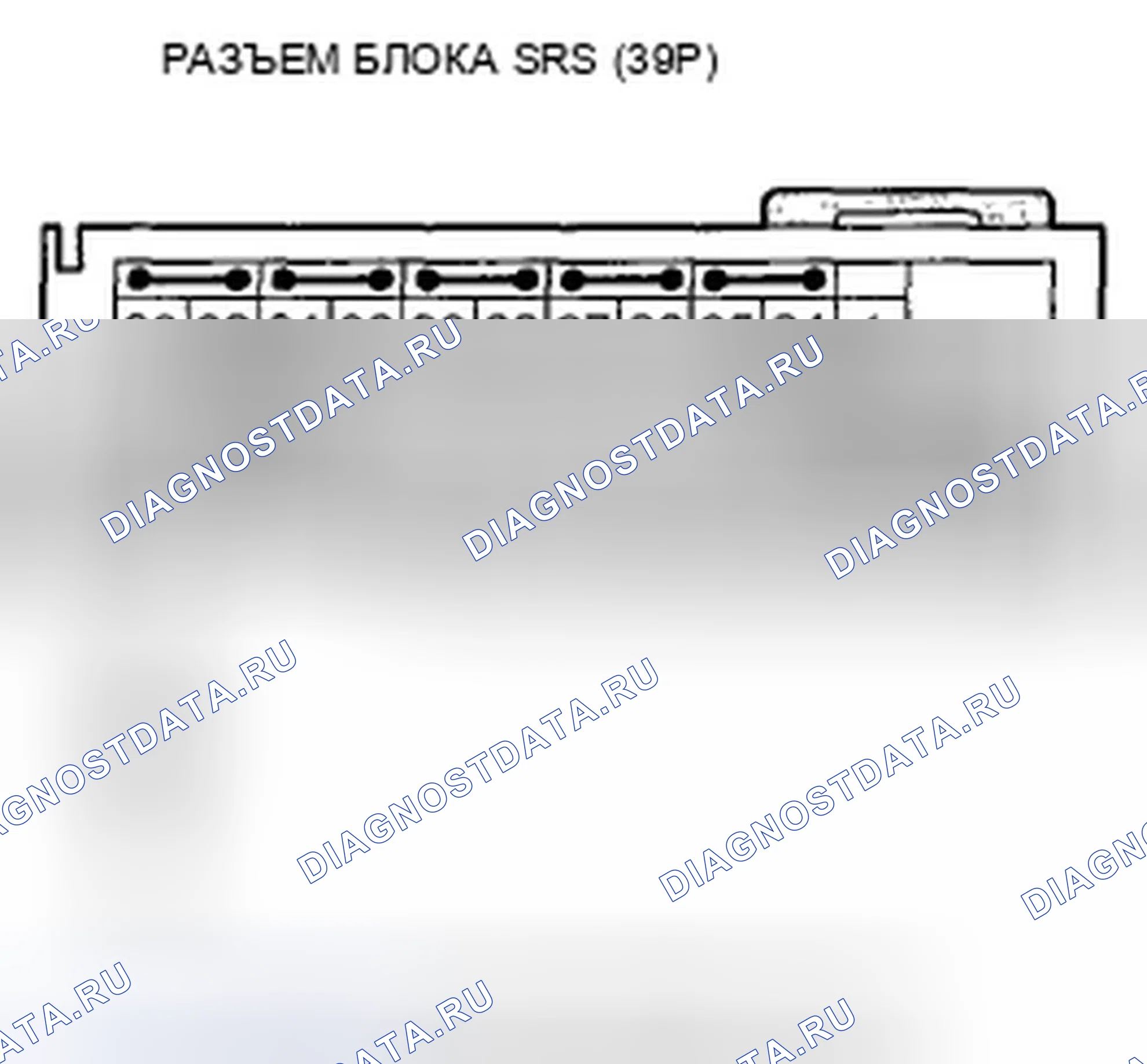 Рис. 479: расшифровка кода ошибки A2-1x (" x " может быть от 0 до 9 или от A до F): Неисправный источник питания (линия Vb). Honda Crosstour I