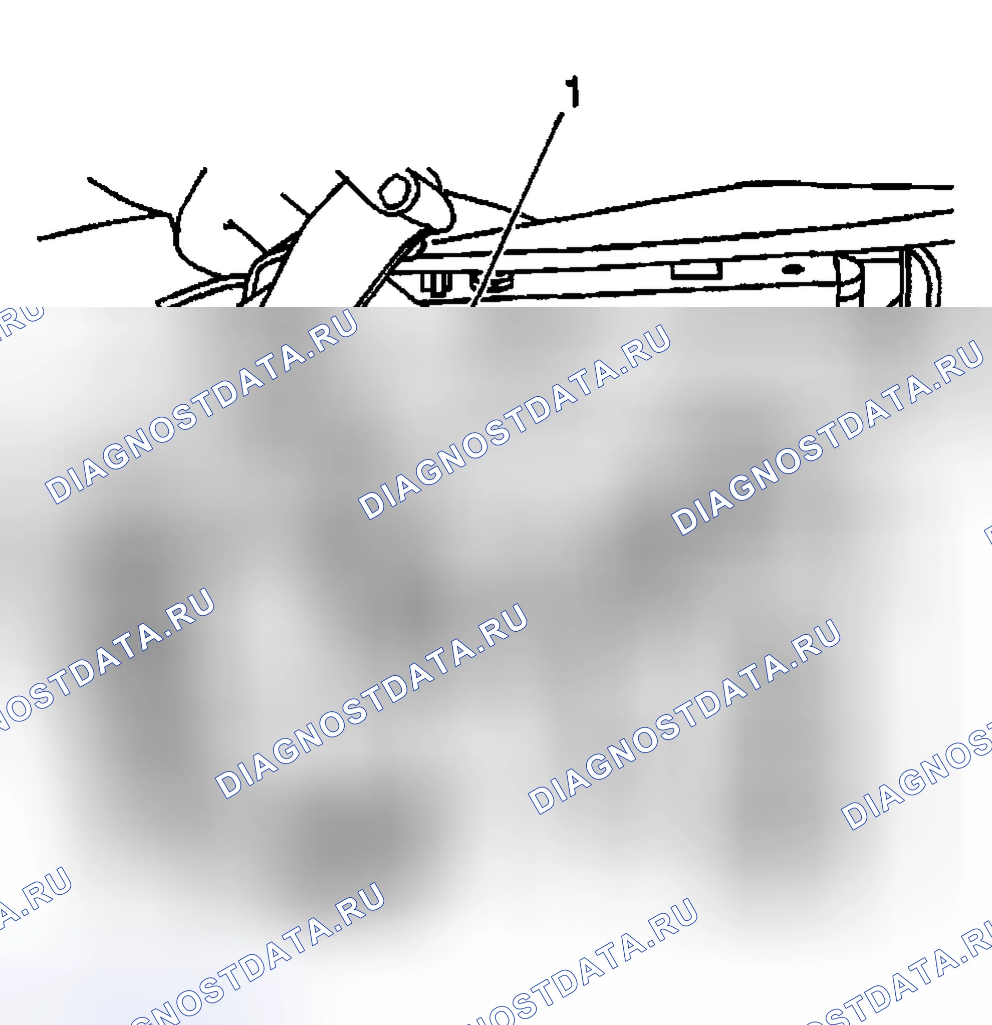 Рис. 14: Порядок демонтажа. Hyundai Veracruz I