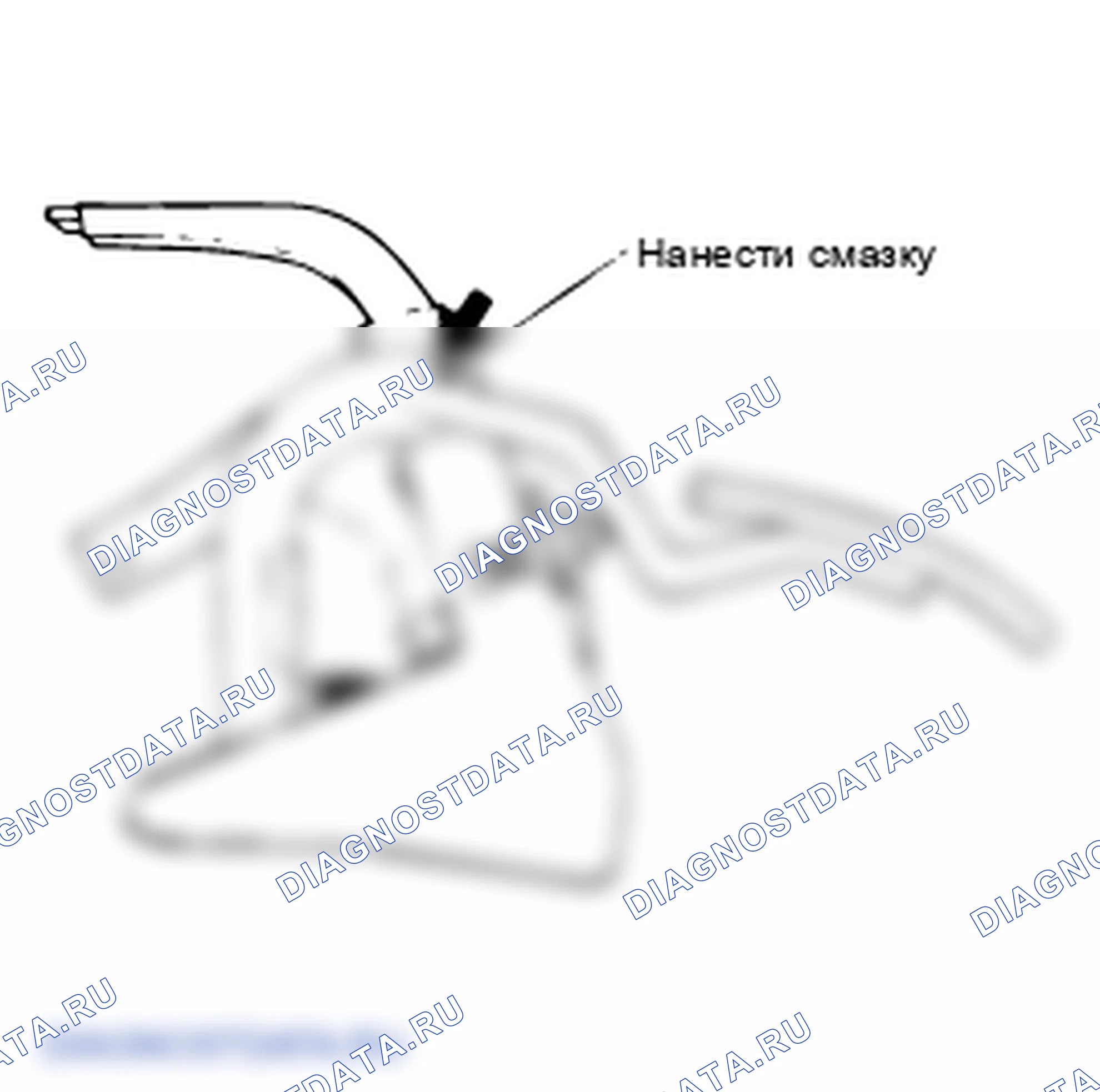 Сборка педали акселератора и трос. Hyundai H-1 A1