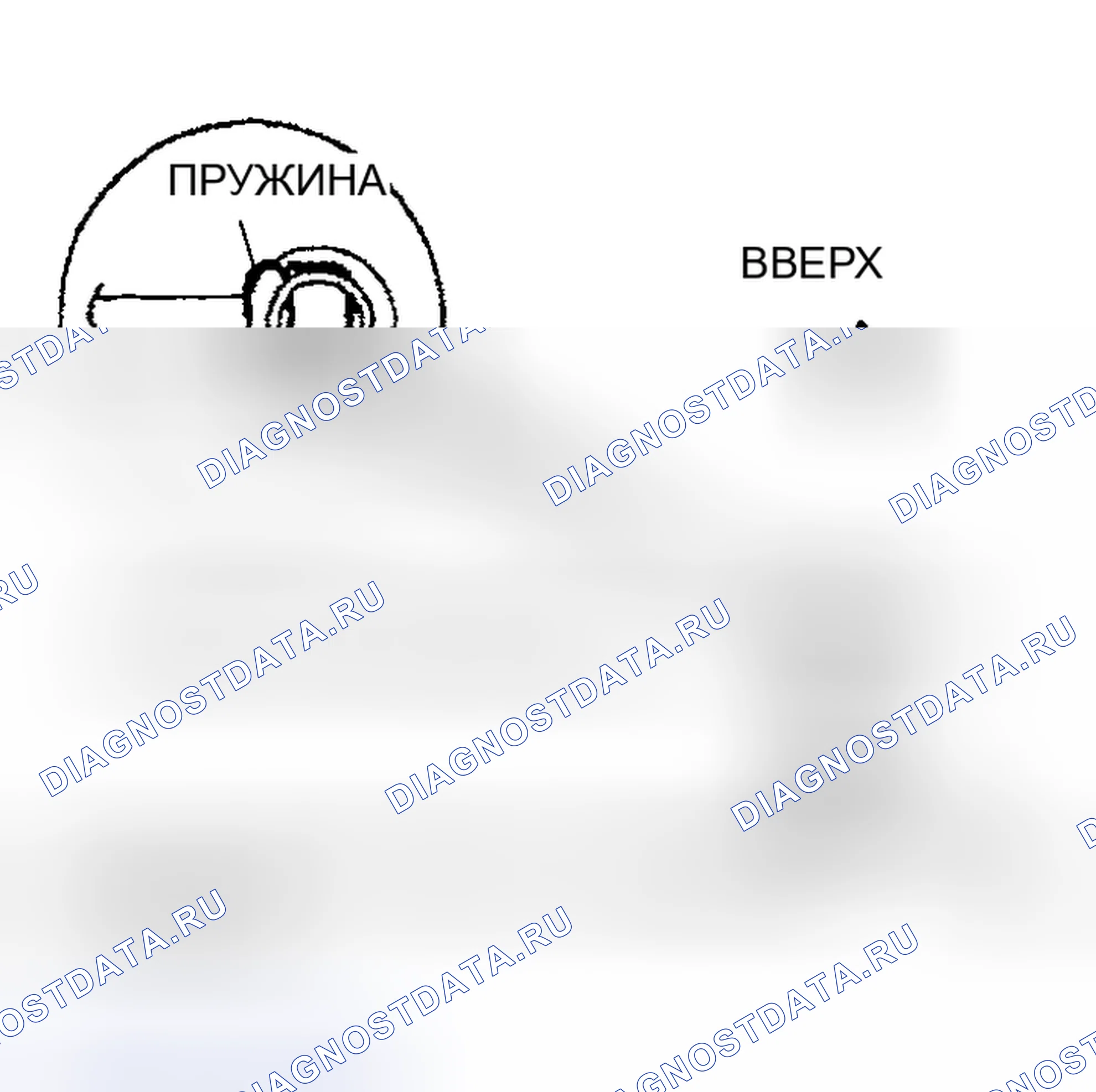 Рис. 157: ПРИМЕЧАНИЕ ПО УСТАНОВКЕ ПРУЖИНЫ. Mazda MPV II рестайлинг