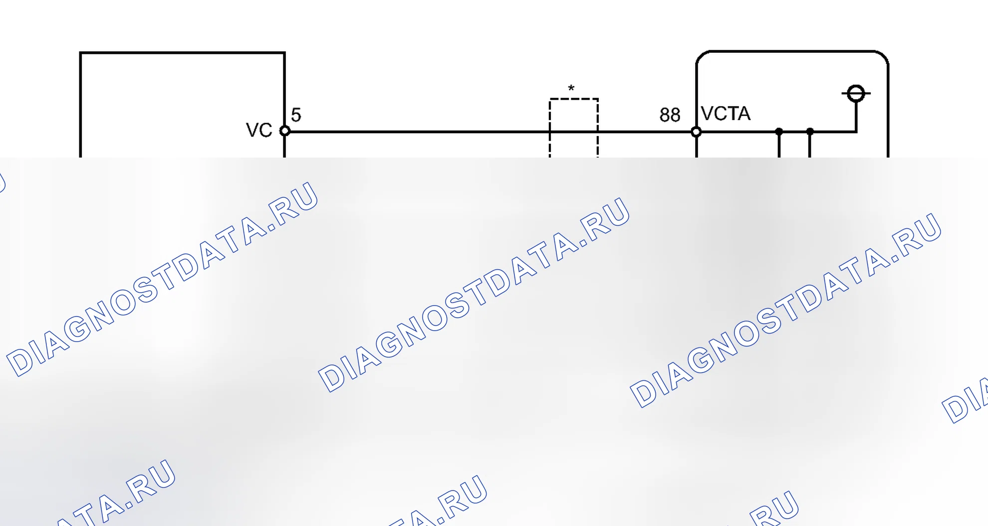 Рис. 664: электросхема. Toyota Prius PHV pre-III