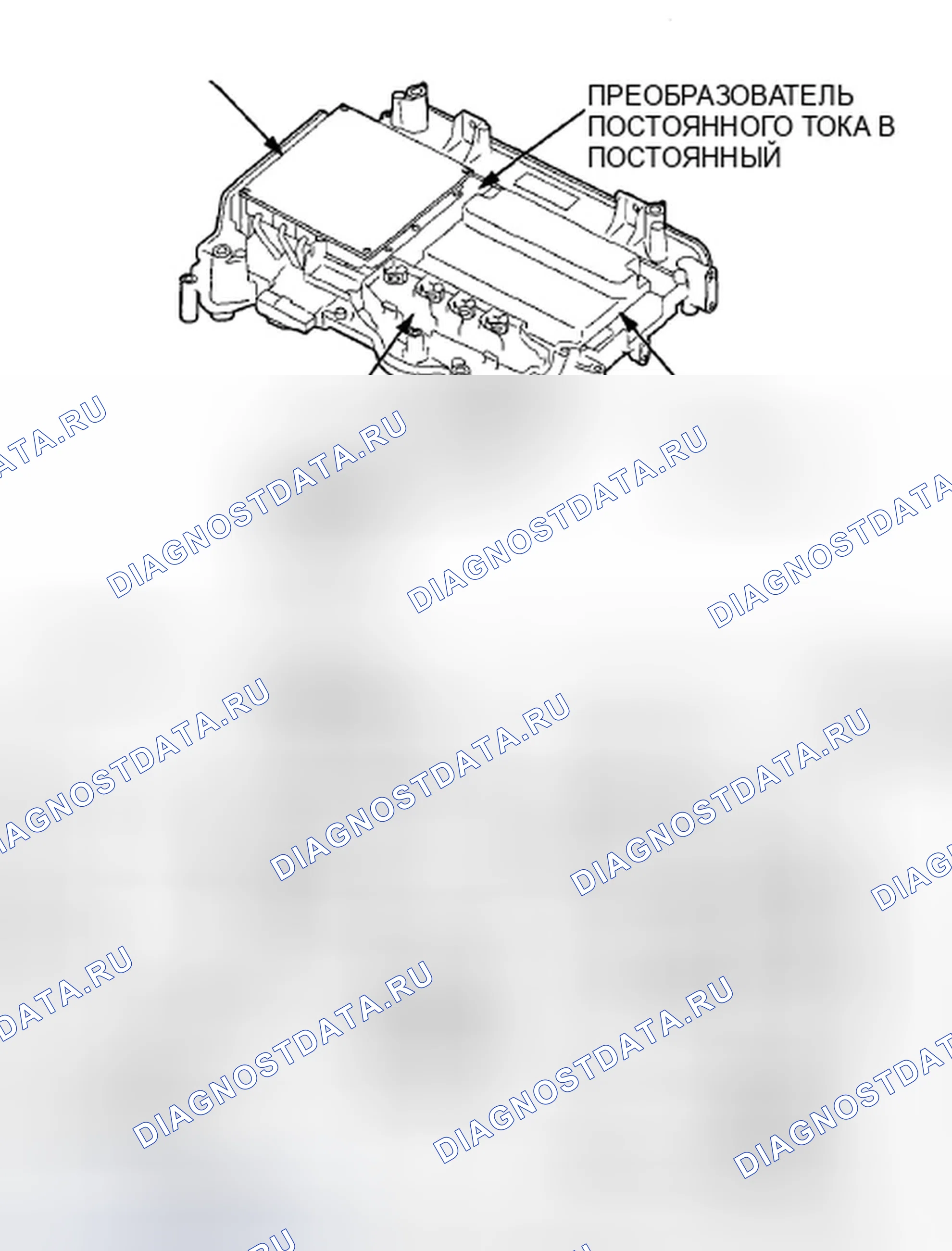 Рис. 246: Блок управления питанием (PCU). Honda Insight ZE2 рестайлинг