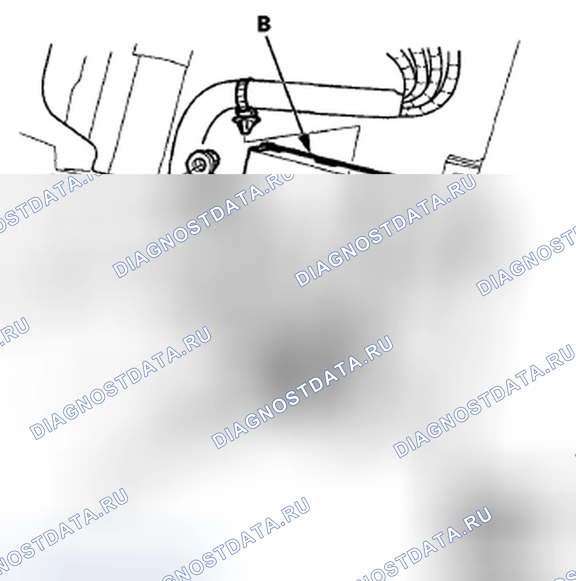 Рис. 107: Замена блока USB-адаптера. Honda CR-V III