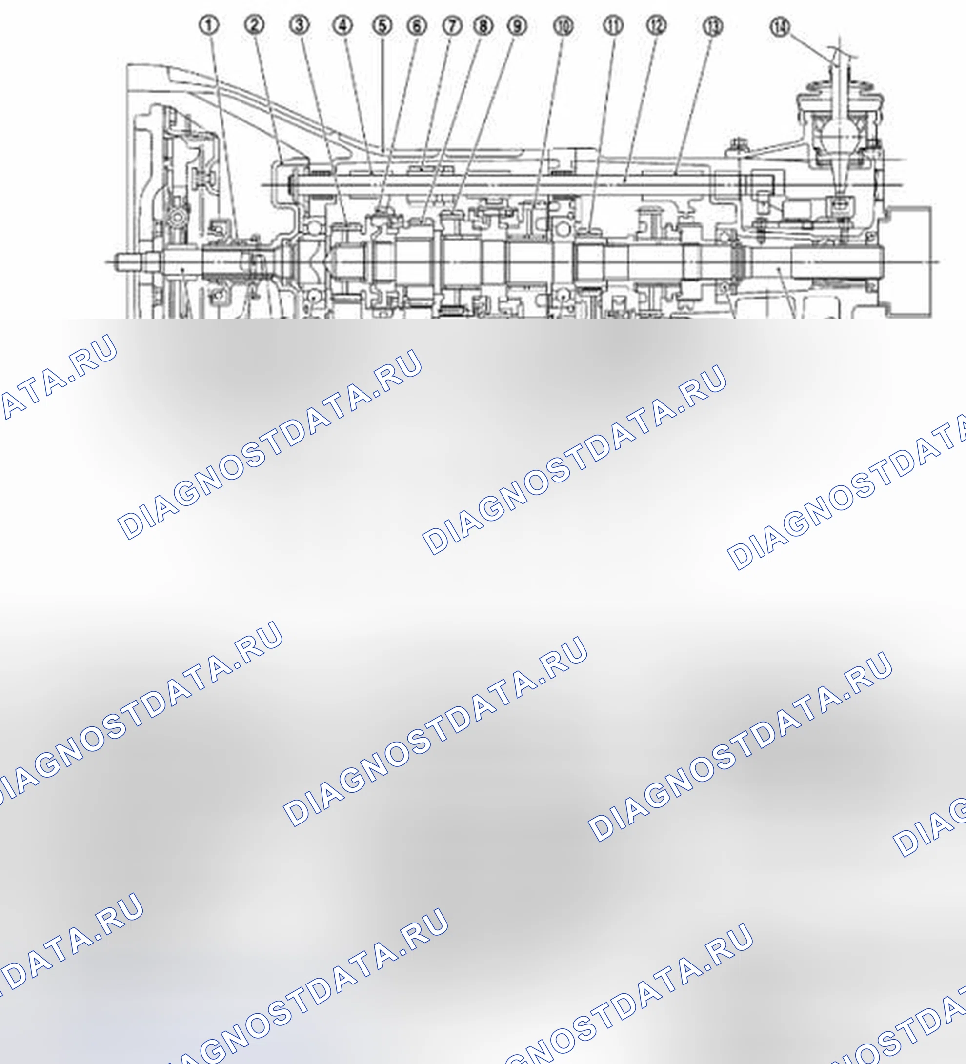 Рис. 304: ПОПЕРЕЧНОЕ СЕЧЕНИЕ. Suzuki Equator I
