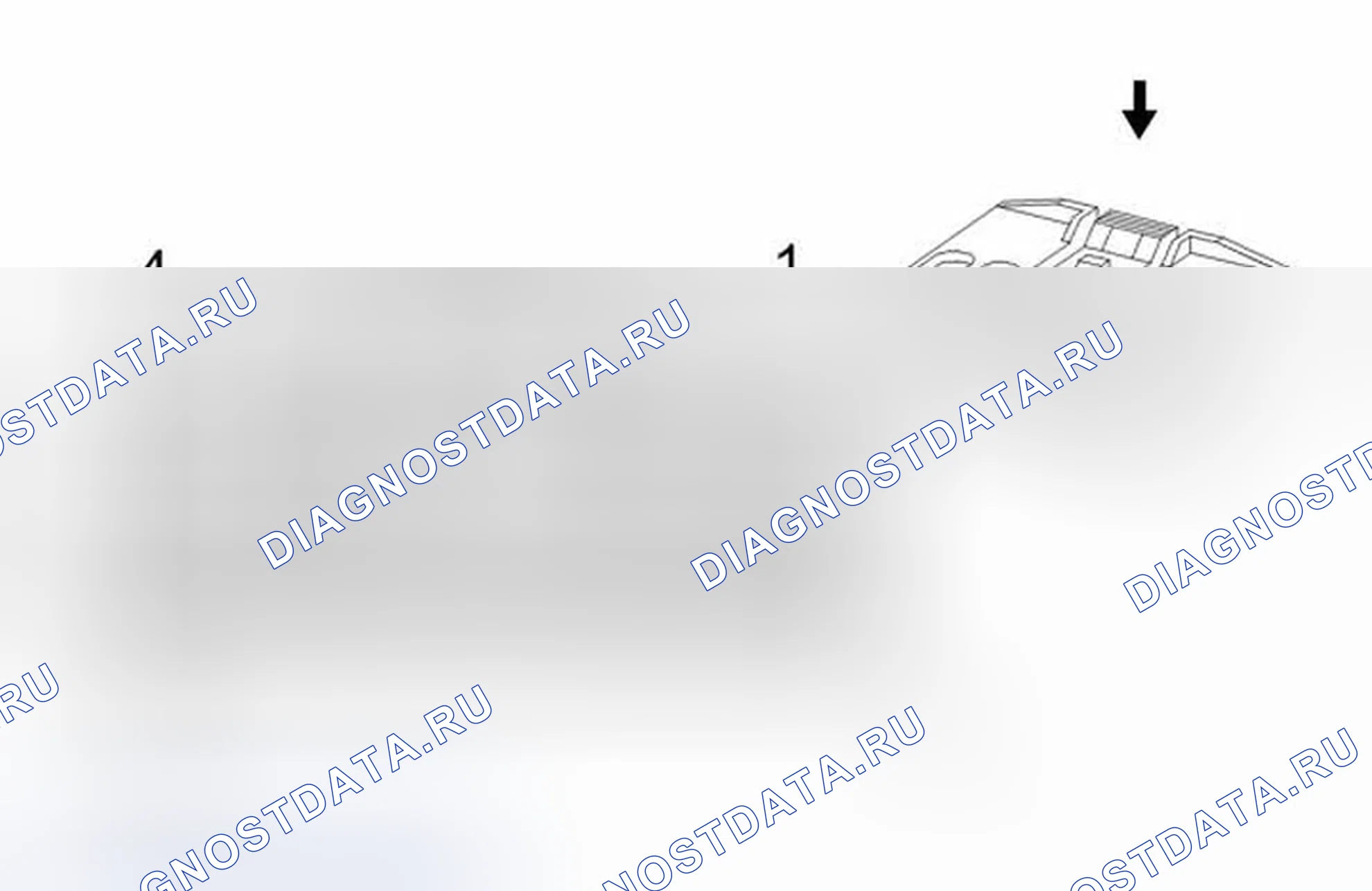 Рис. 219: X700 Привязные ремни к левой задней двери. Chevrolet Captiva I рестайлинг 2