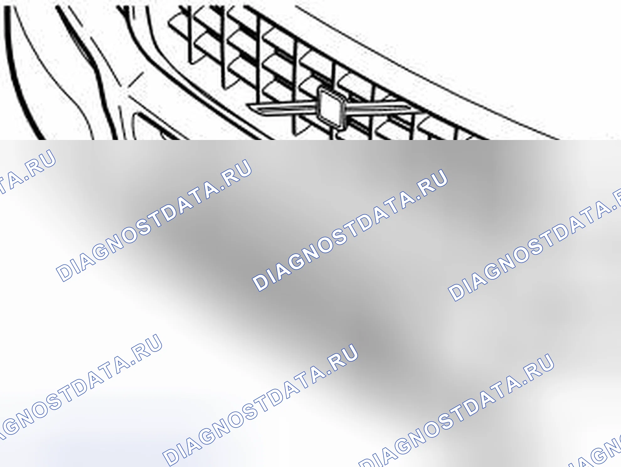 Рис. 174: БРУС БАМПЕРА - ПЕРЕДНИЙ БАМПЕР. Volvo XC90 I