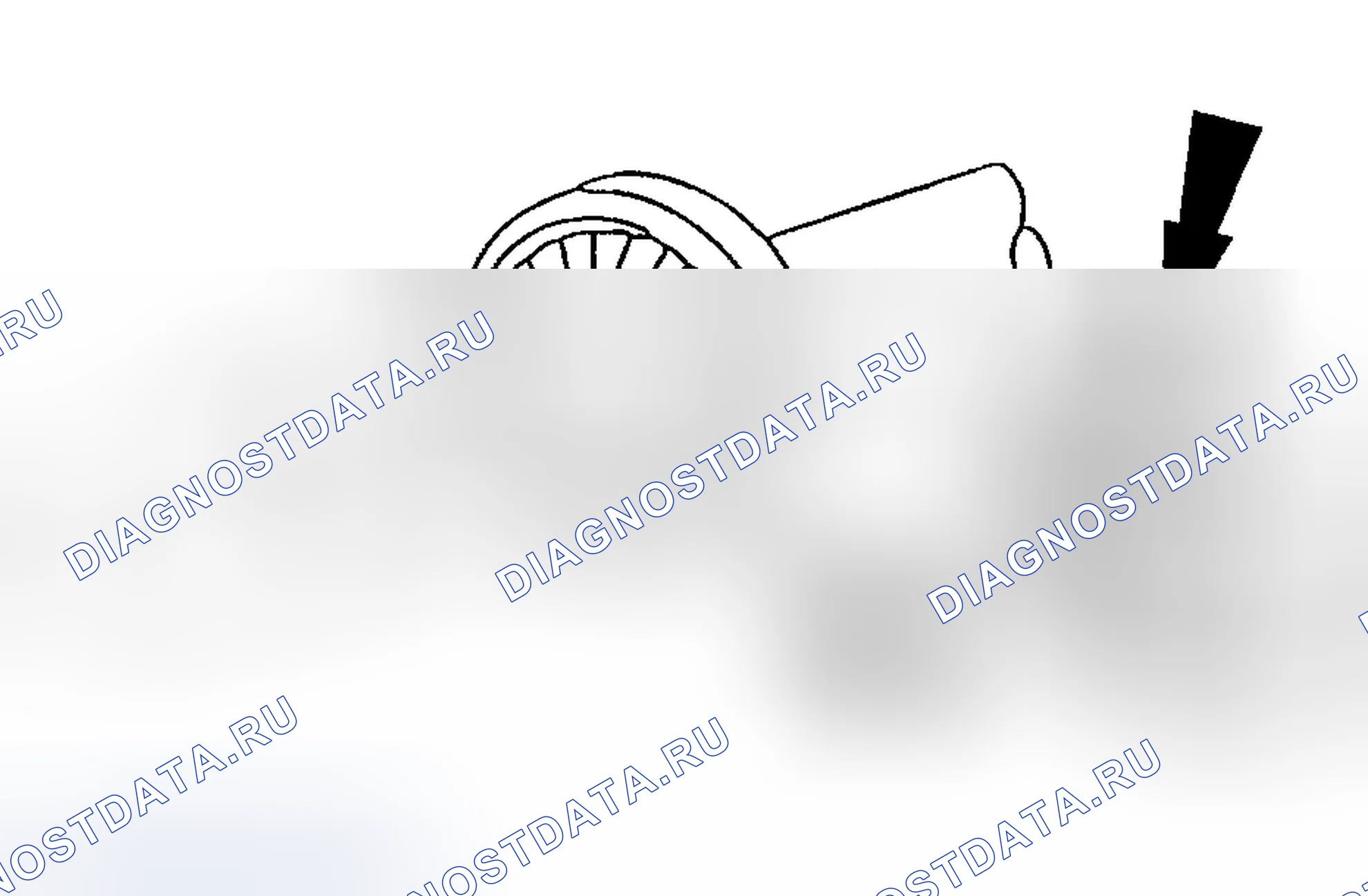 Рис. 102: Отсоединение. Ford Explorer III