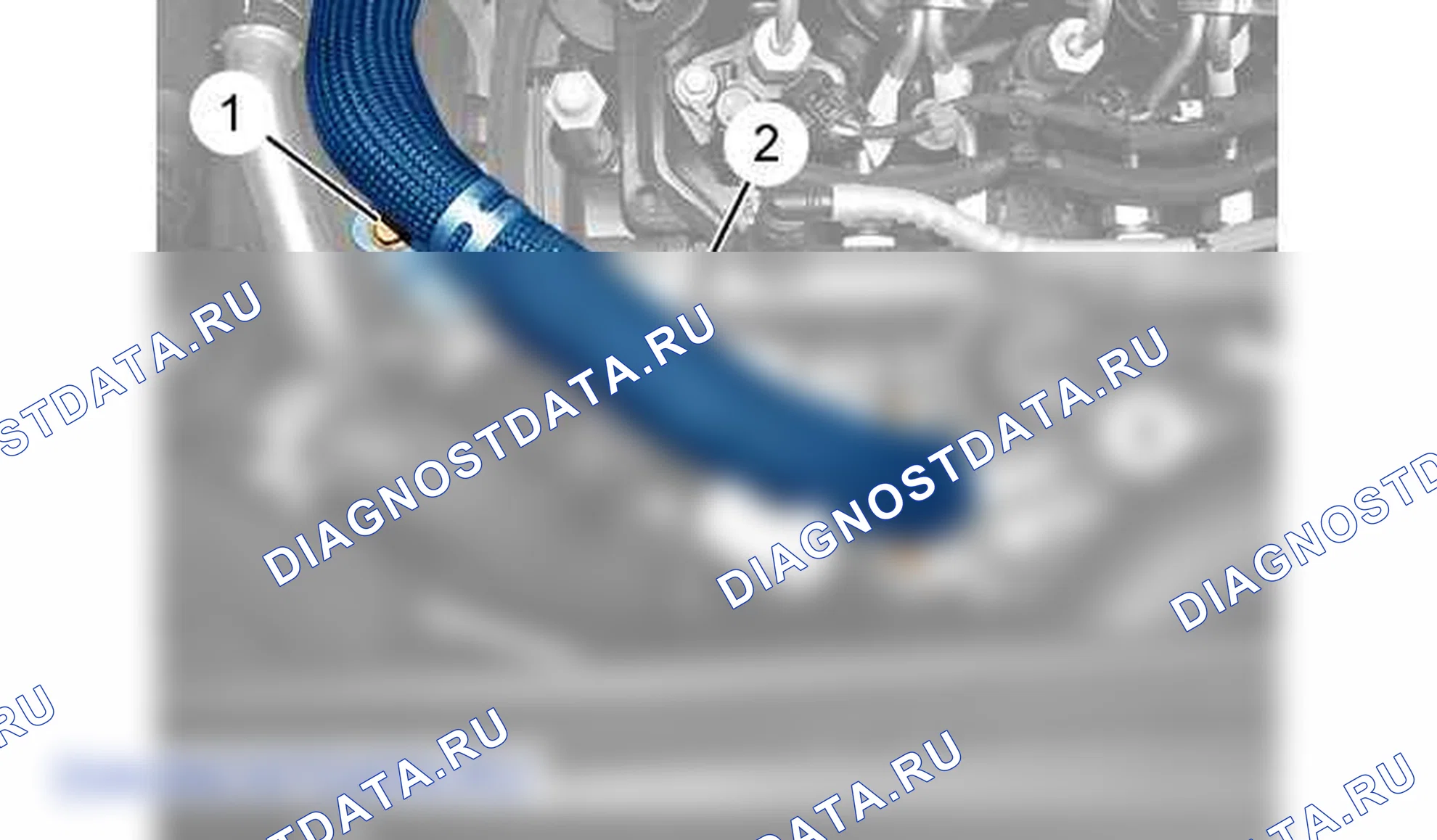 Проверка: фиксация механизма газораспределения — b1kg02ed. Citroen C5 II