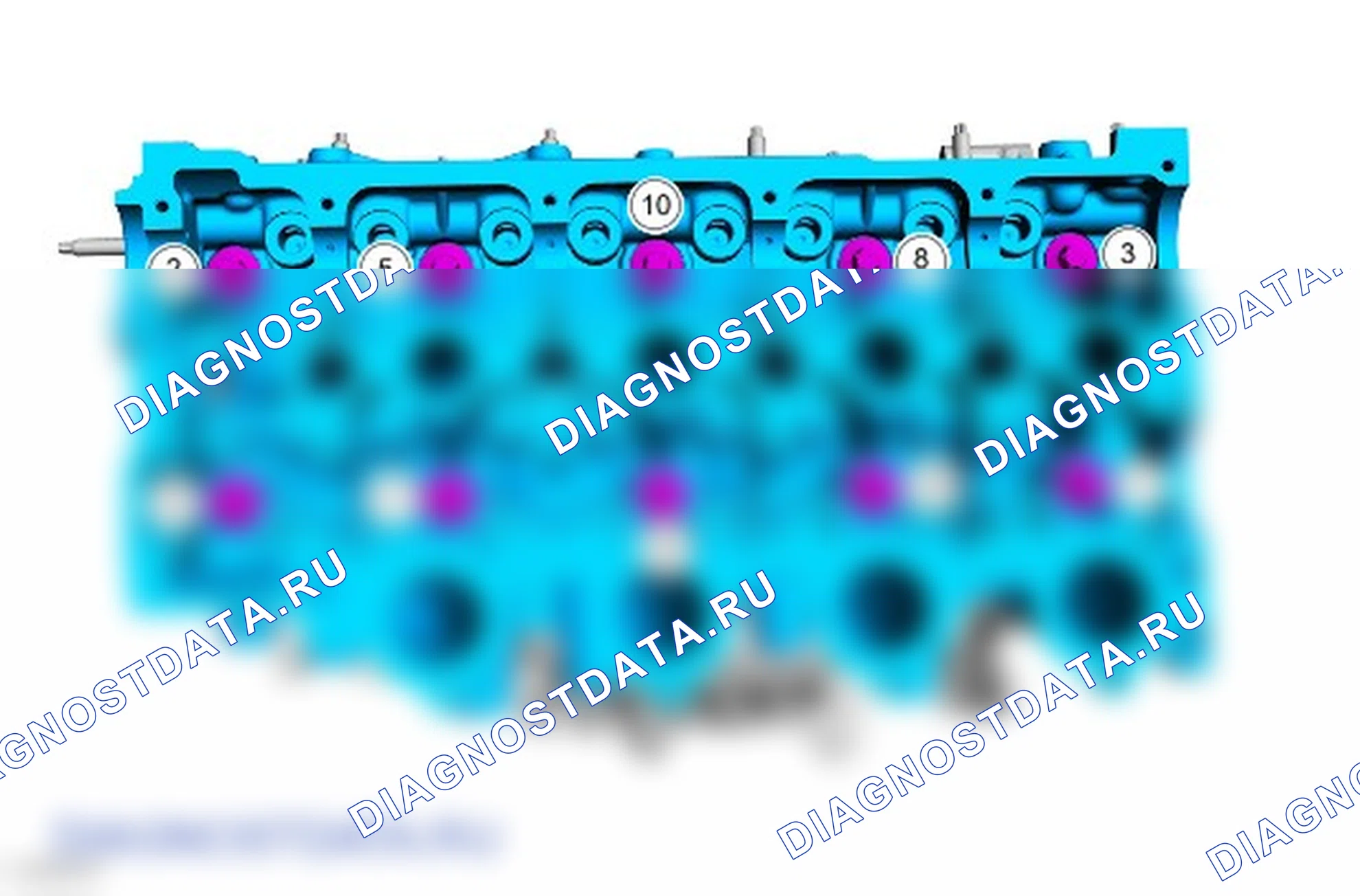 Разборка двигателя. Ford Kuga II