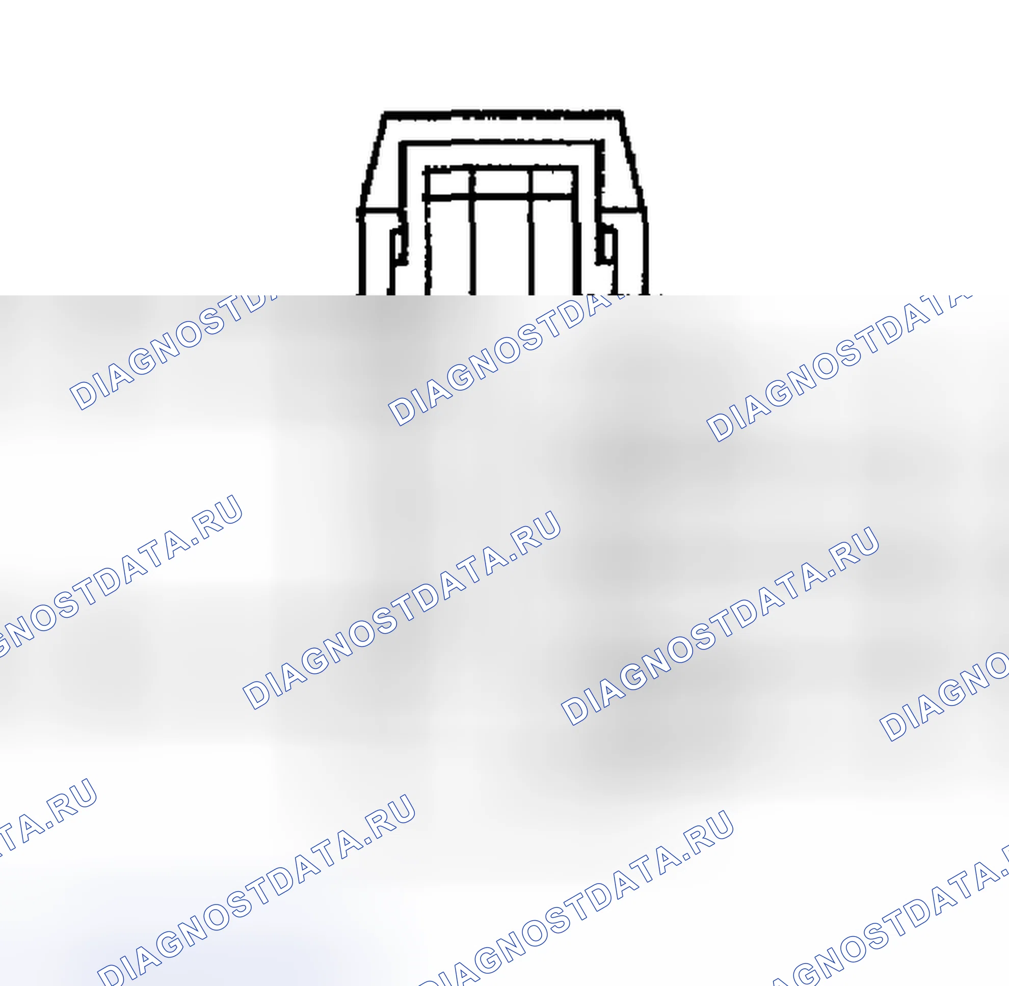 Рис. 17: Двигатель сиденья водителя C353b. Hyundai Nexo I