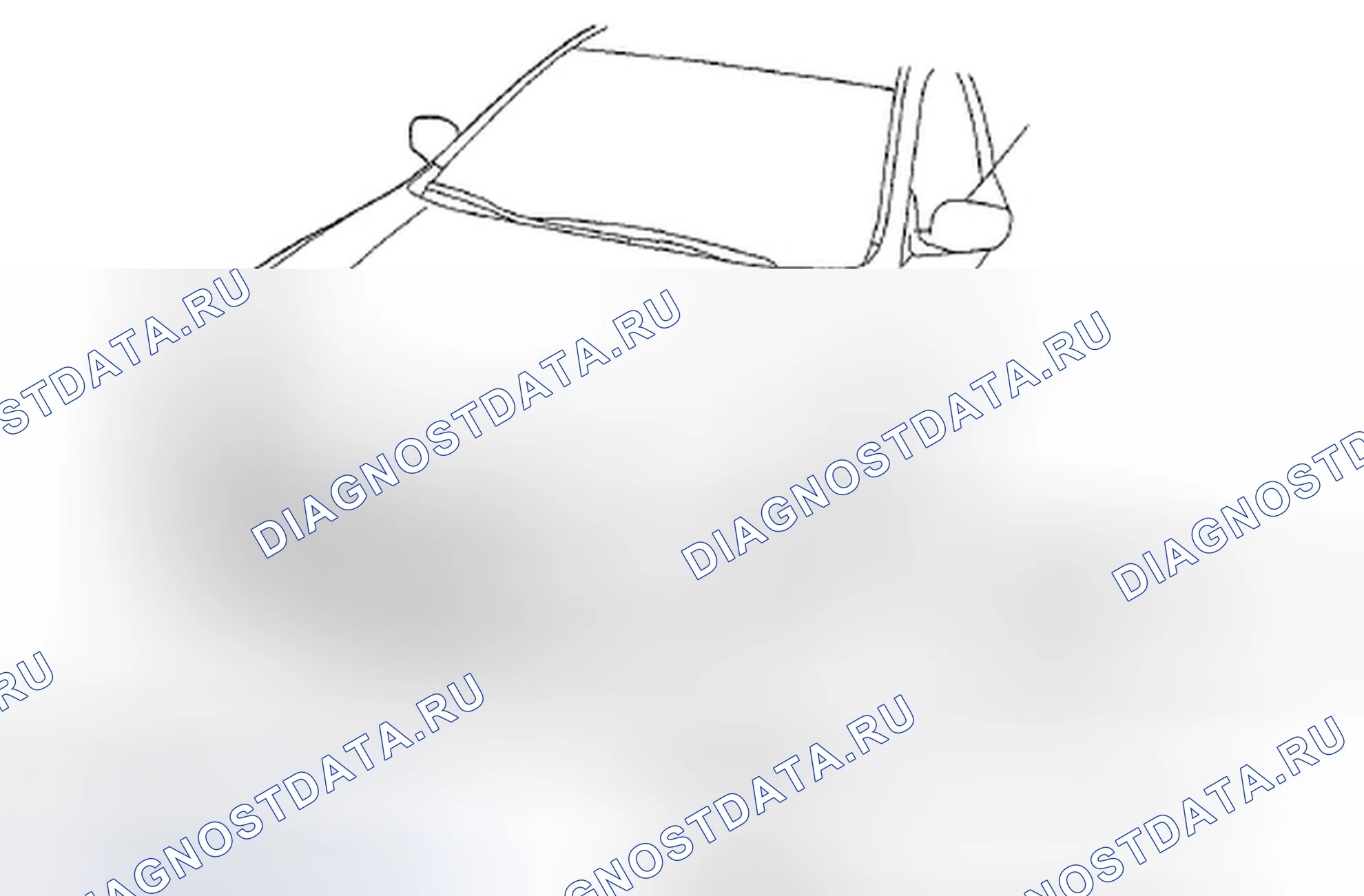 Рис. 16: Передняя часть. Honda Crosstour I