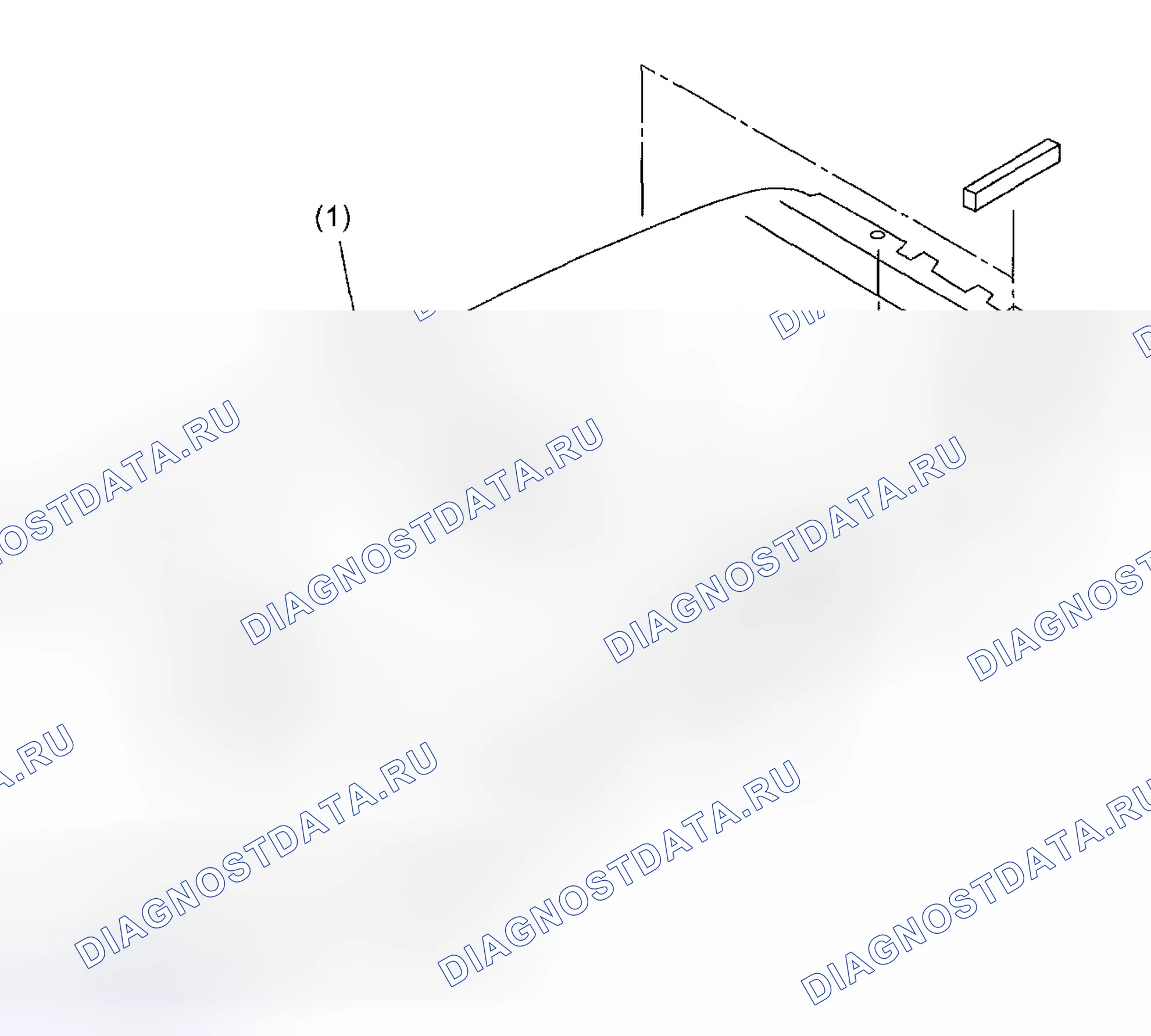 Рис. 18: ОТДЕЛКА КРЫШИ (ВАГОН). Subaru Impreza GD/GC/GG рестайлинг