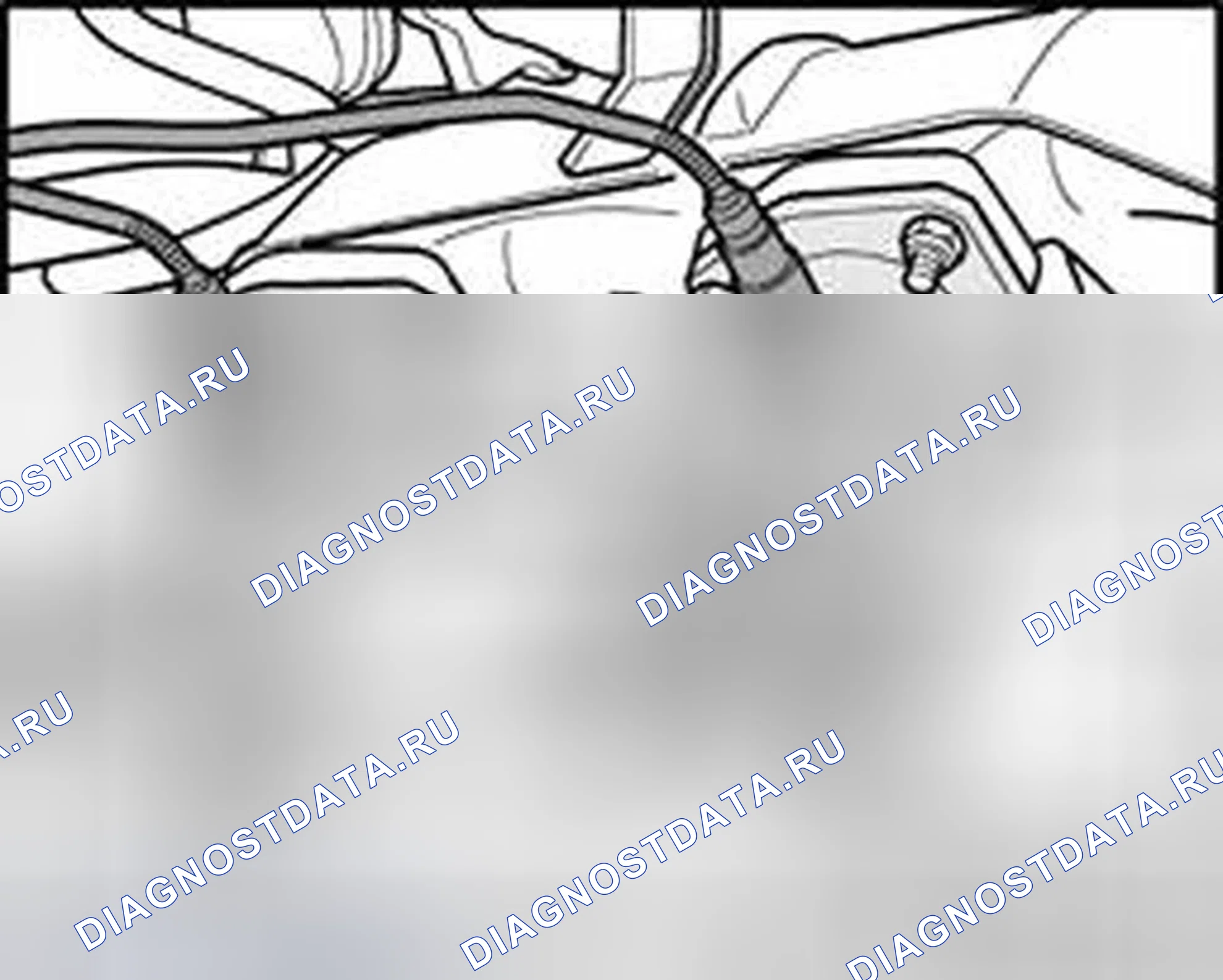 Рис. 12: Расположение датчиков кислорода перед каталитическим нейтрализатором. Audi TT 8N рестайлинг
