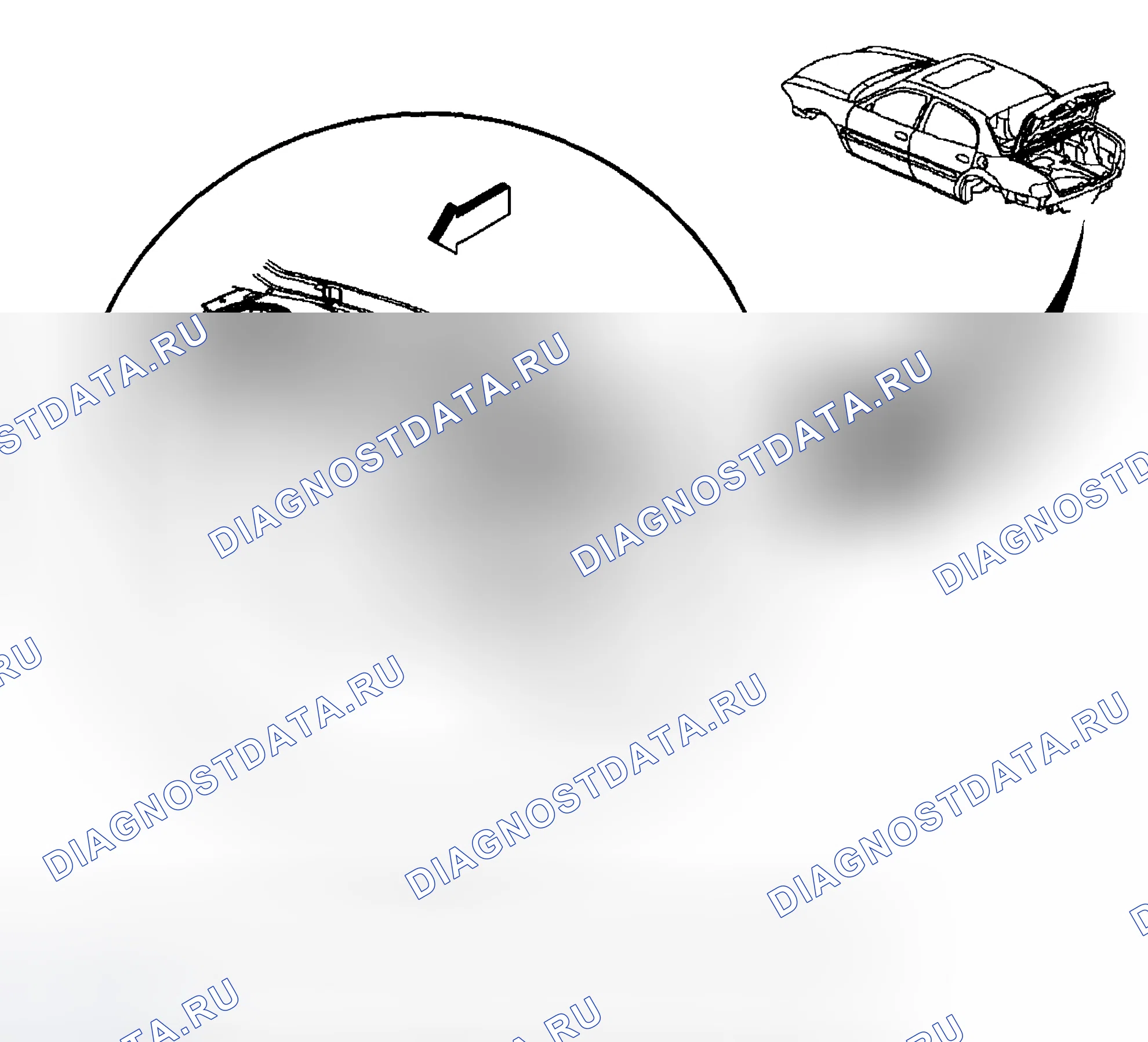 Рис. 303: Виды компонентов бесключевого доступа. Hyundai Veracruz I