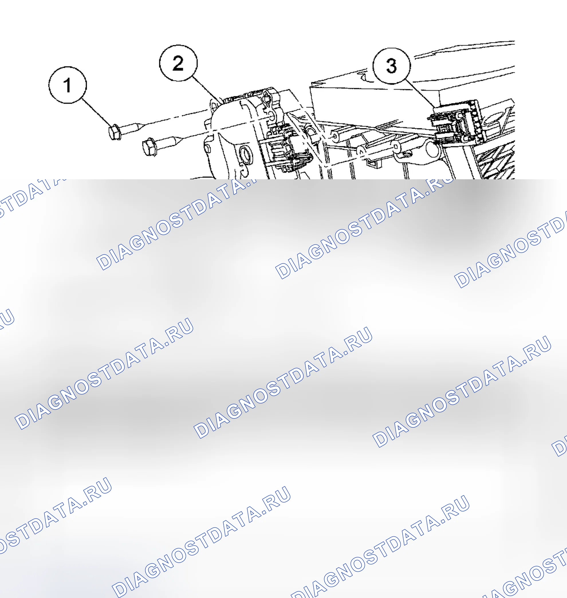 Рис. 295: Режим дверного привода - дверь воздухозаборника. Ford Pickup F350 Super Duty 