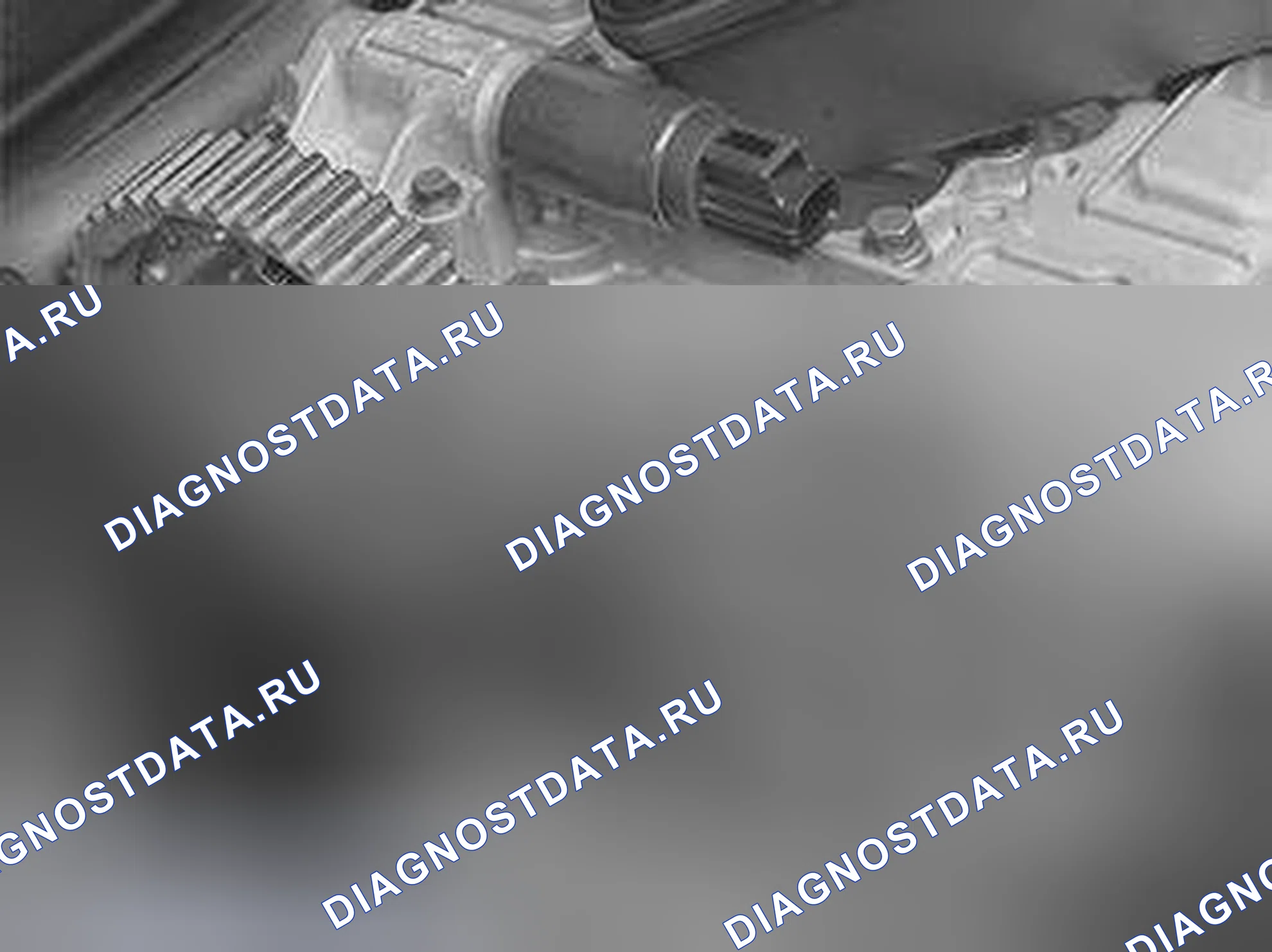 Рис. 77: Снятие шкива шестерни газораспределения. Volvo XC70 I рестайлинг